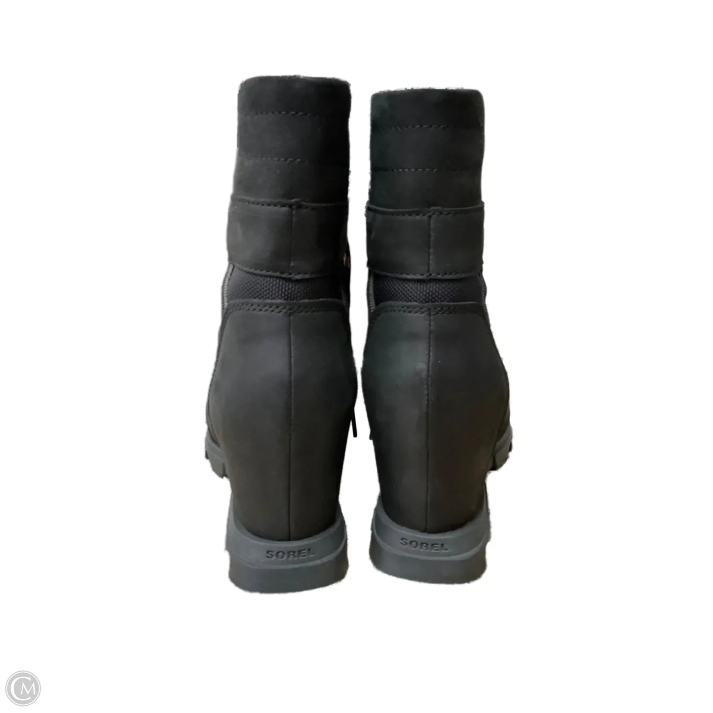 Boots Ankle Heels By Sorel In Black, Size: 8.5