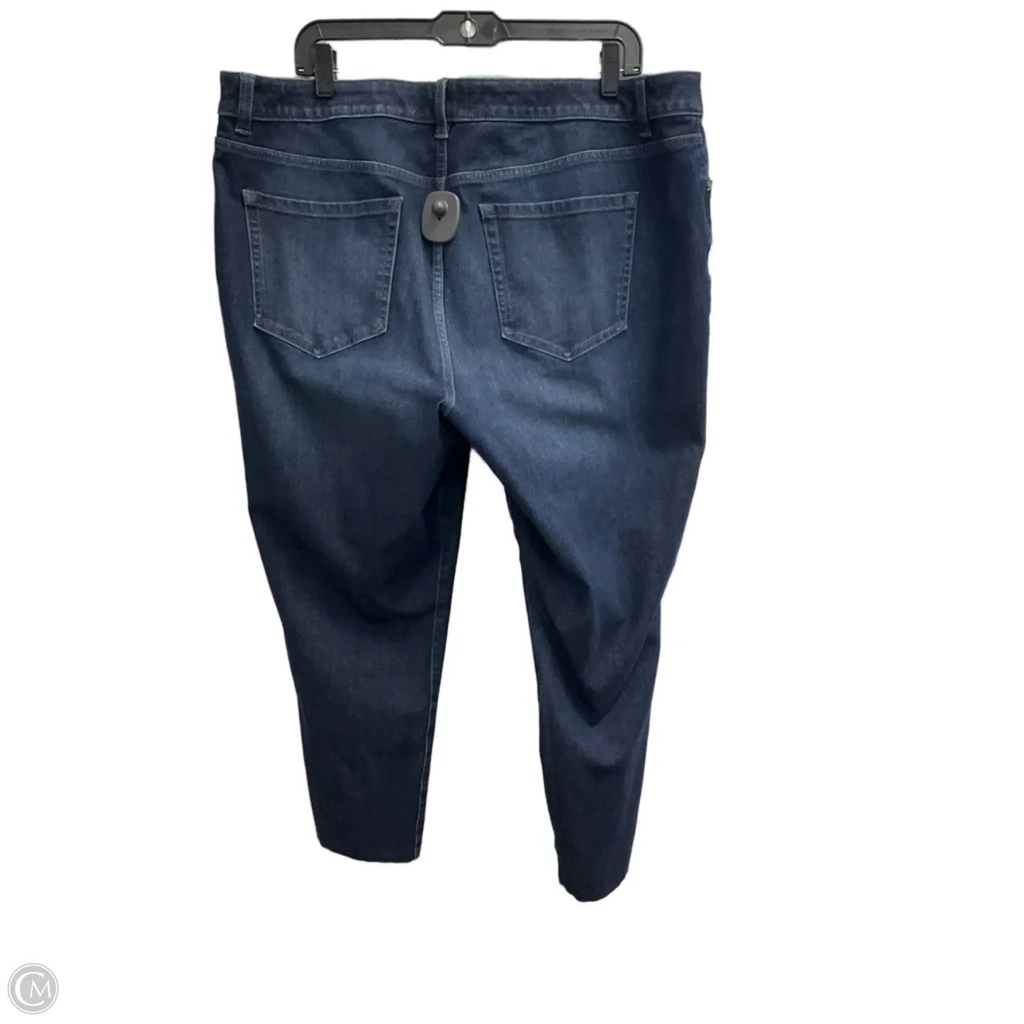 Jeans Skinny By Lane Bryant In Blue Denim, Size: 20