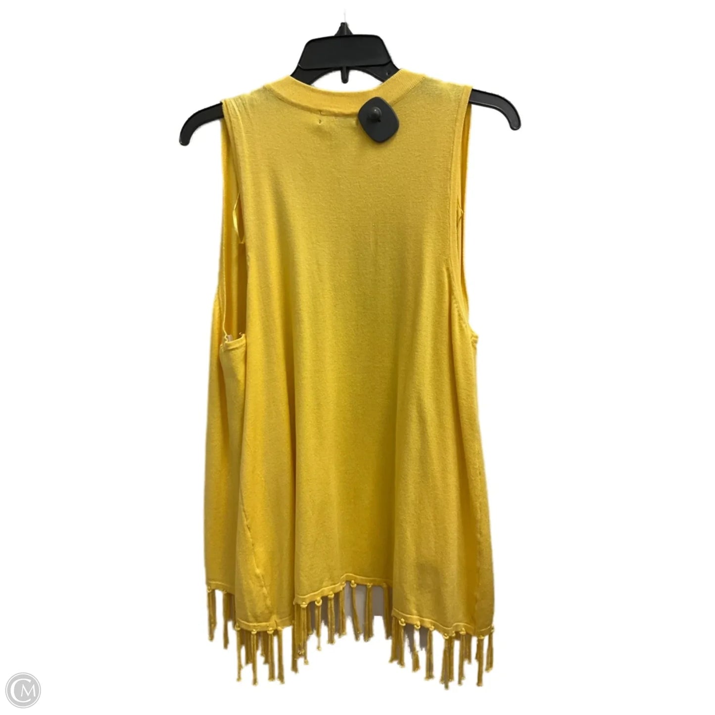 Cardigan By Joseph A. In Yellow, Size: M