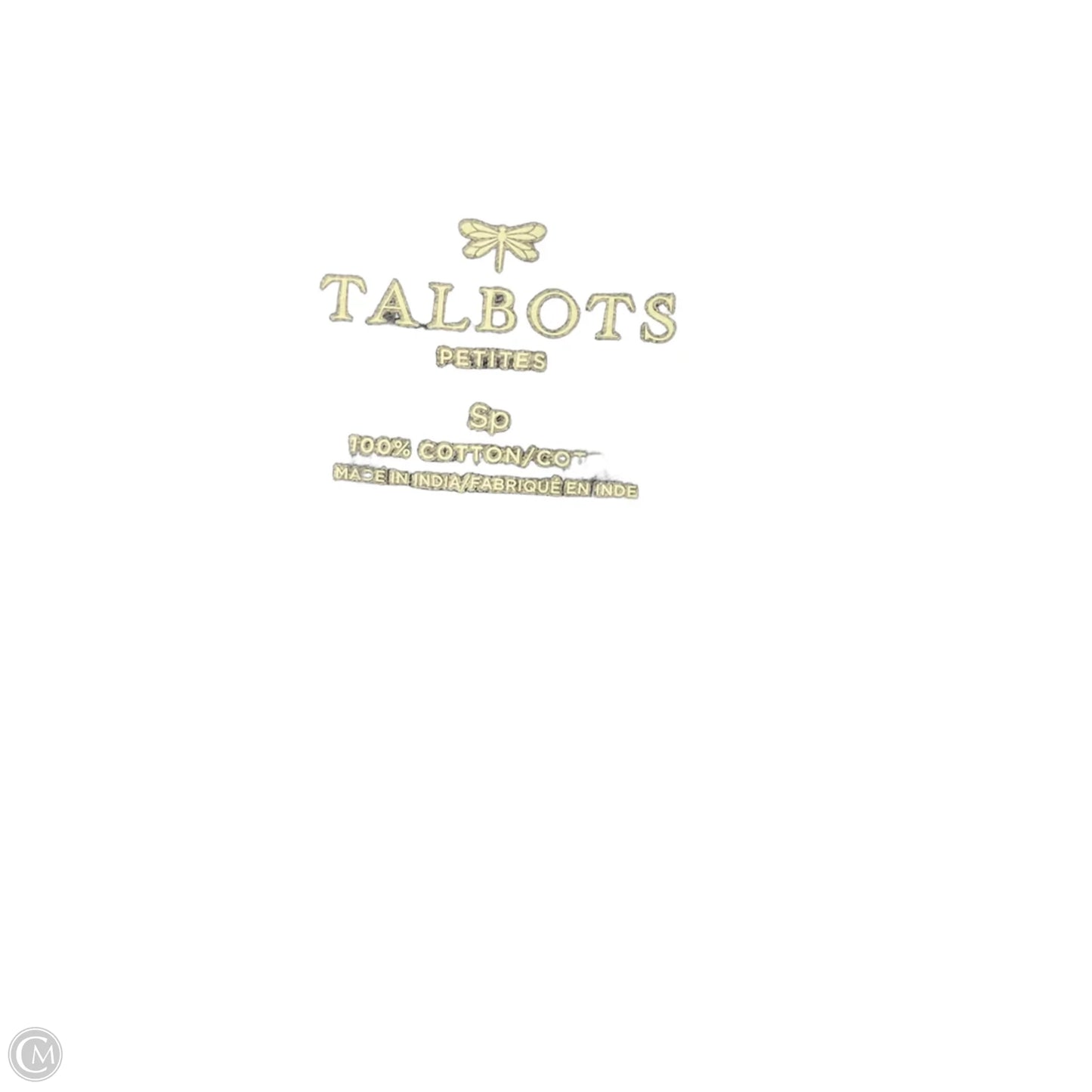 Top Sleeveless By Talbots In Navy, Size: Sp