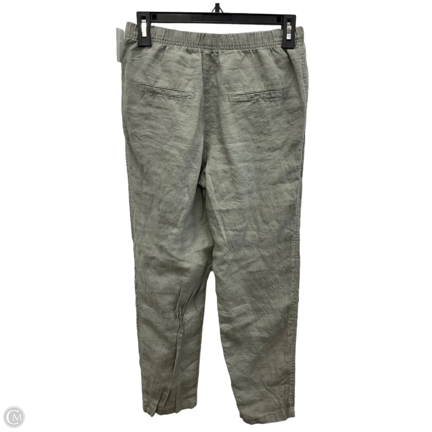 Pants Linen By Mng In Green, Size: Xxs