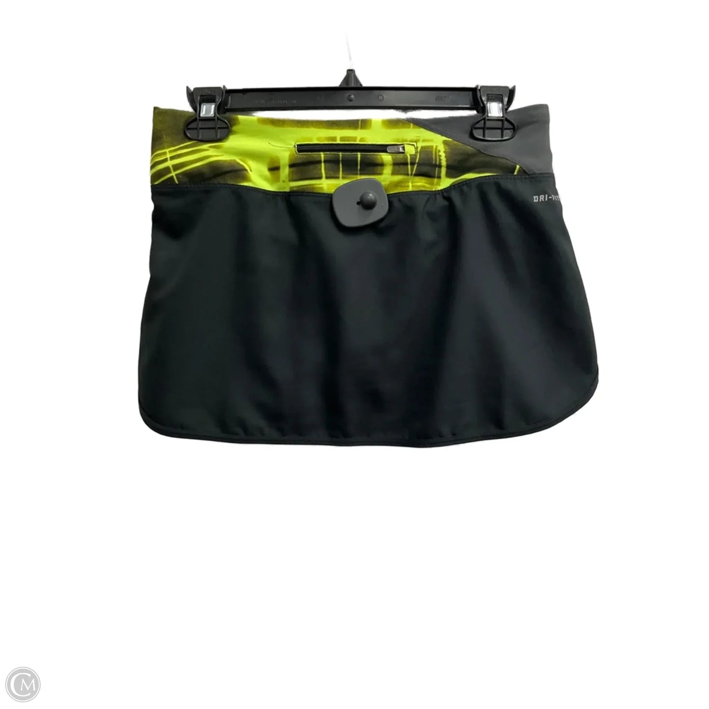 Athletic Skort By Nike In Green & Grey, Size: Xs