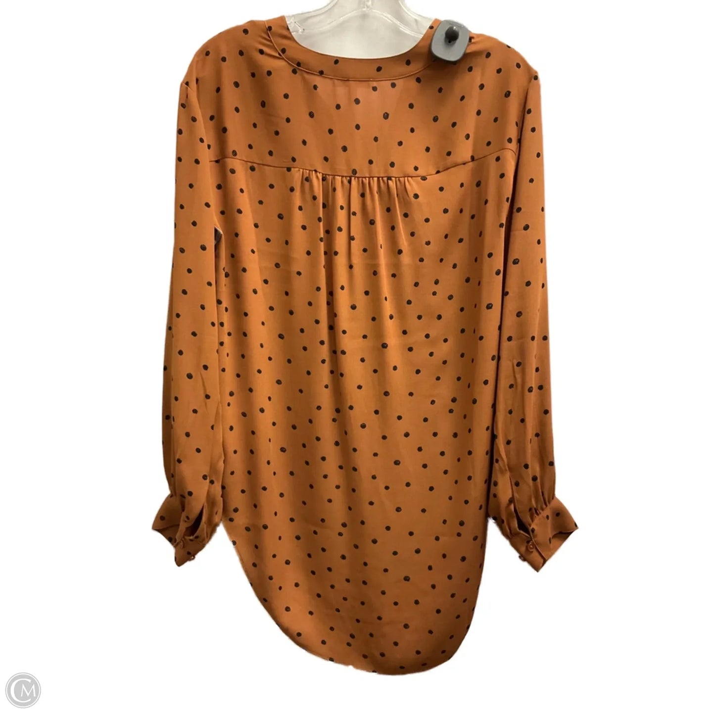 Top Long Sleeve By Maurices In Animal Print, Size: Xs