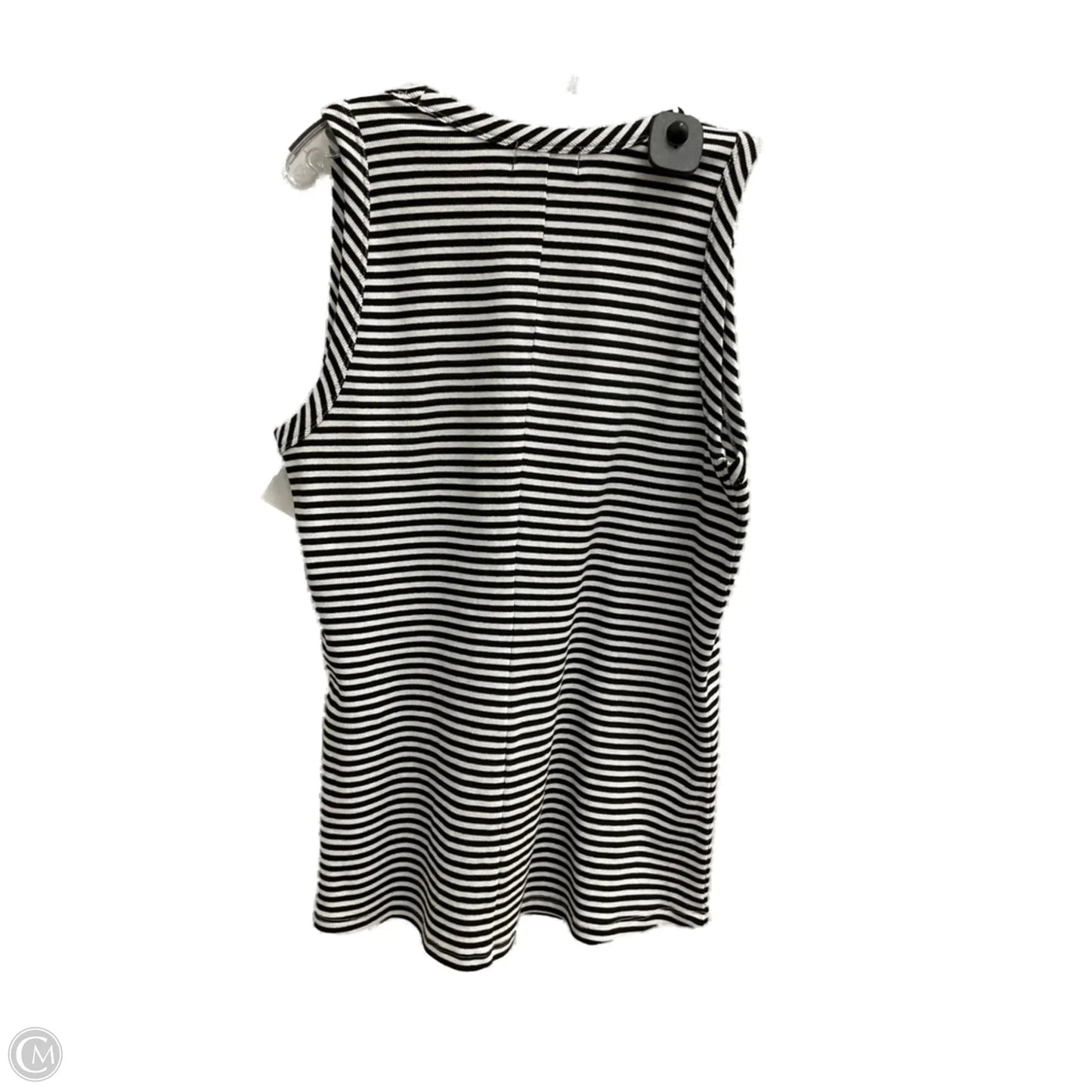 Top Sleeveless By Lane Bryant In Black & White, Size: 2x