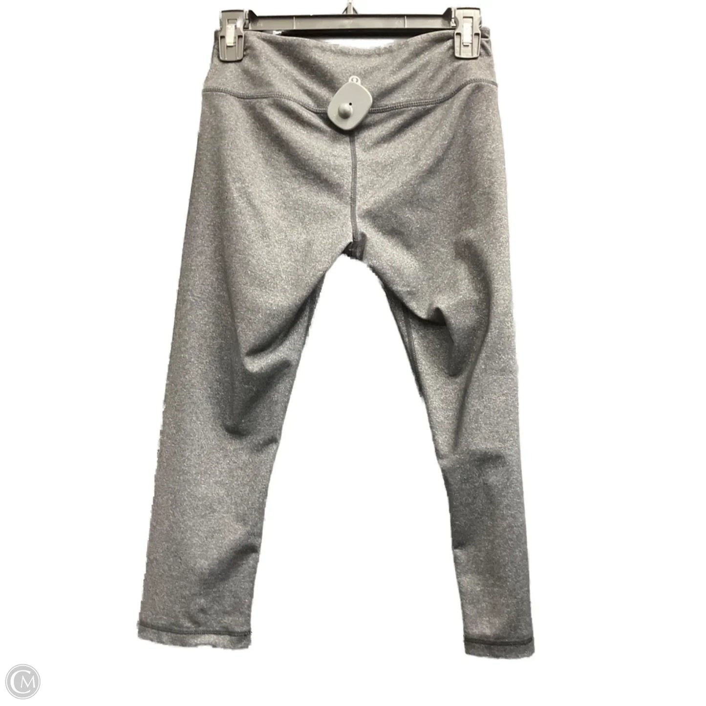 Athletic Capris By Lululemon In Grey, Size: 6