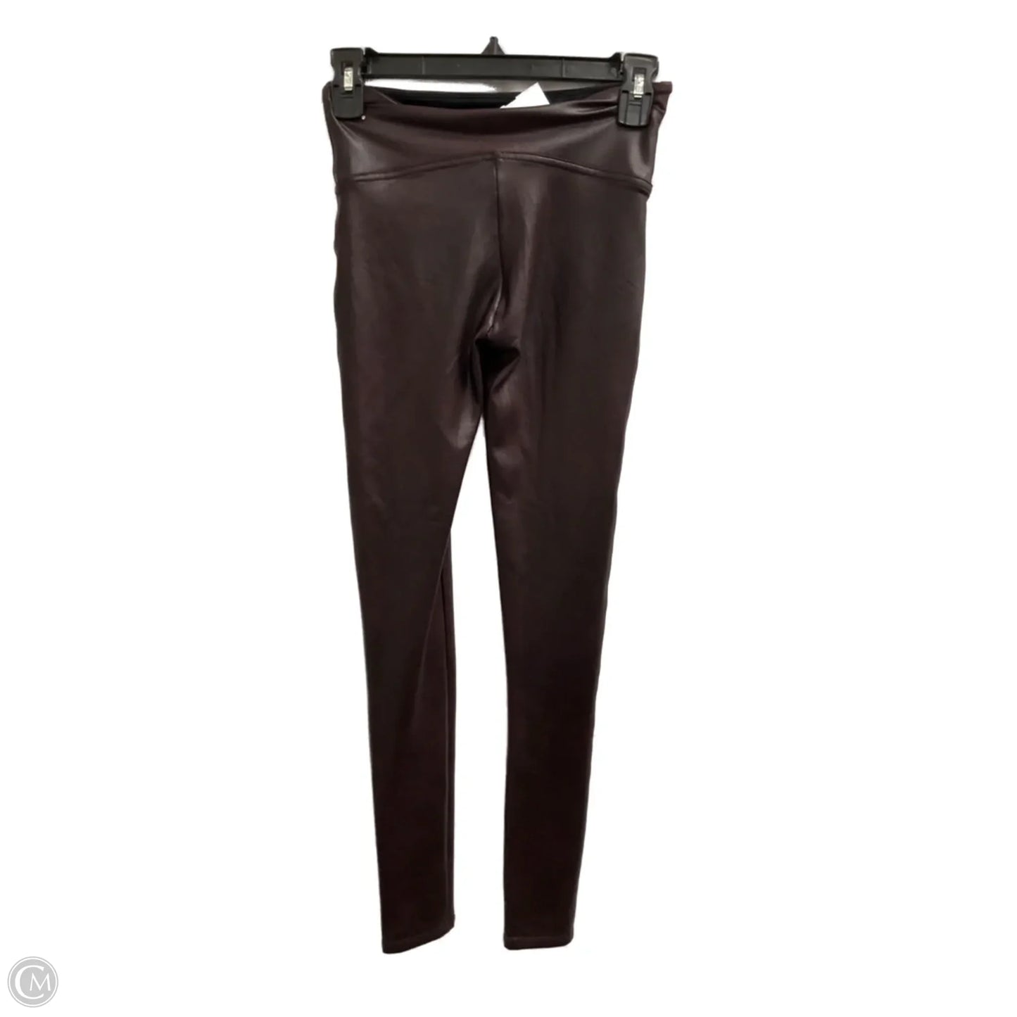 Pants Leggings By Spanx In Maroon, Size: Sp