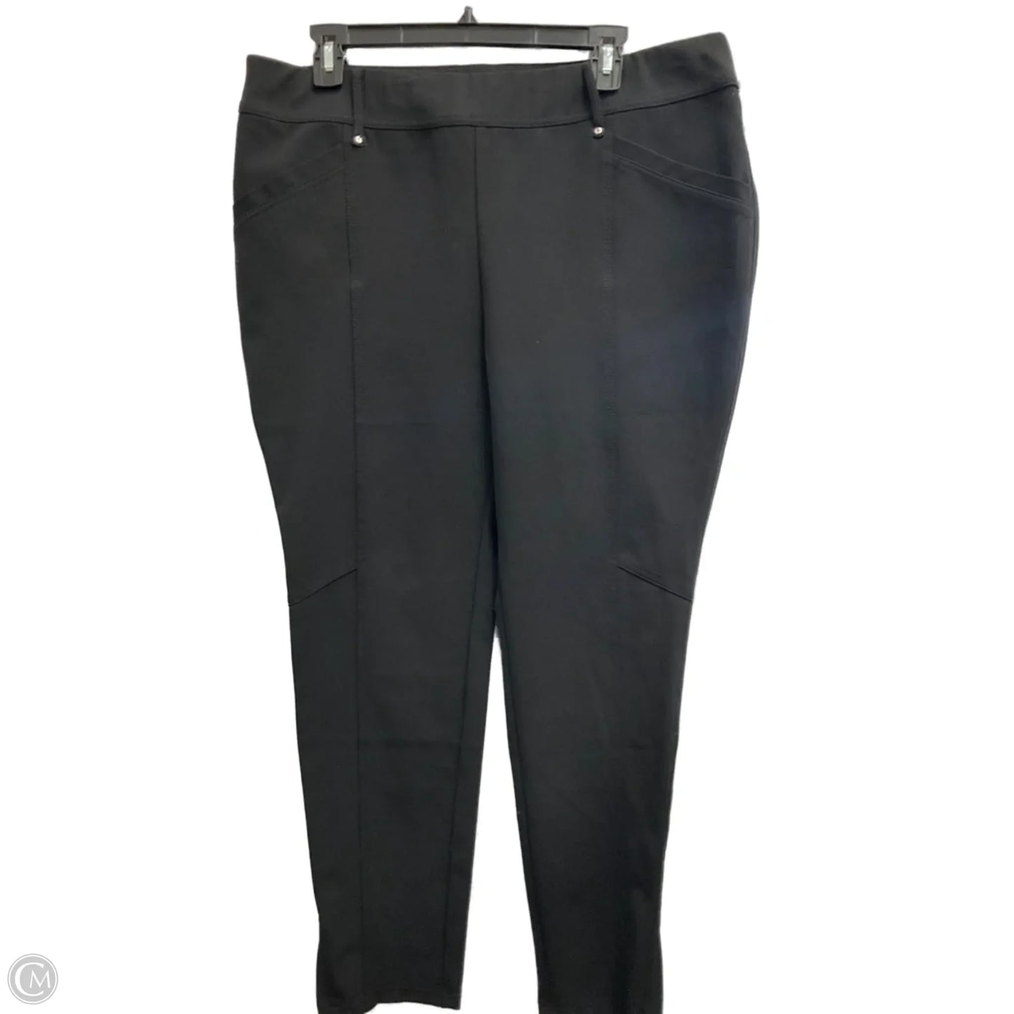 Athletic Pants By Zenergy By Chicos In Black, Size: L