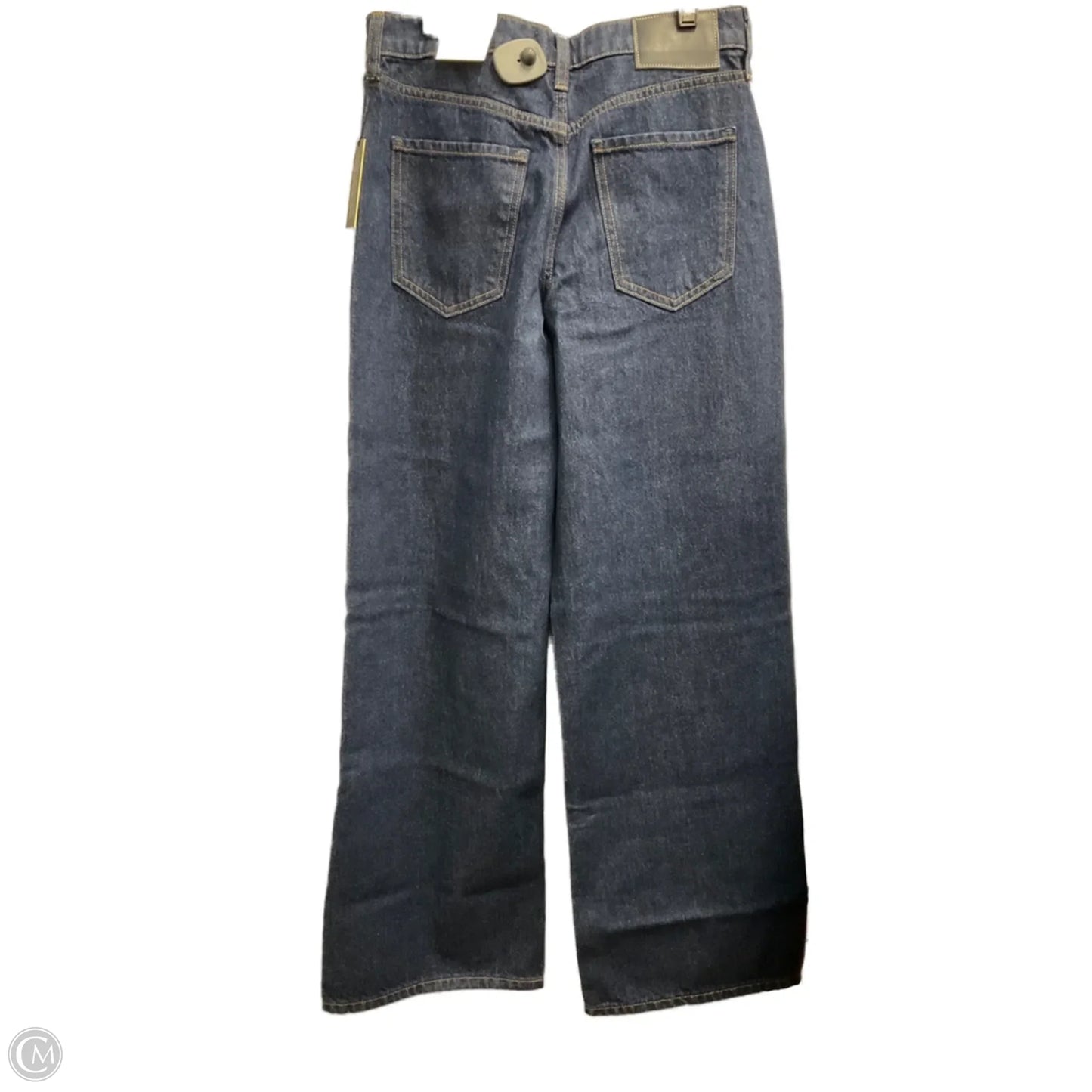 Jeans Wide Leg By Banana Republic In Blue Denim, Size: 6
