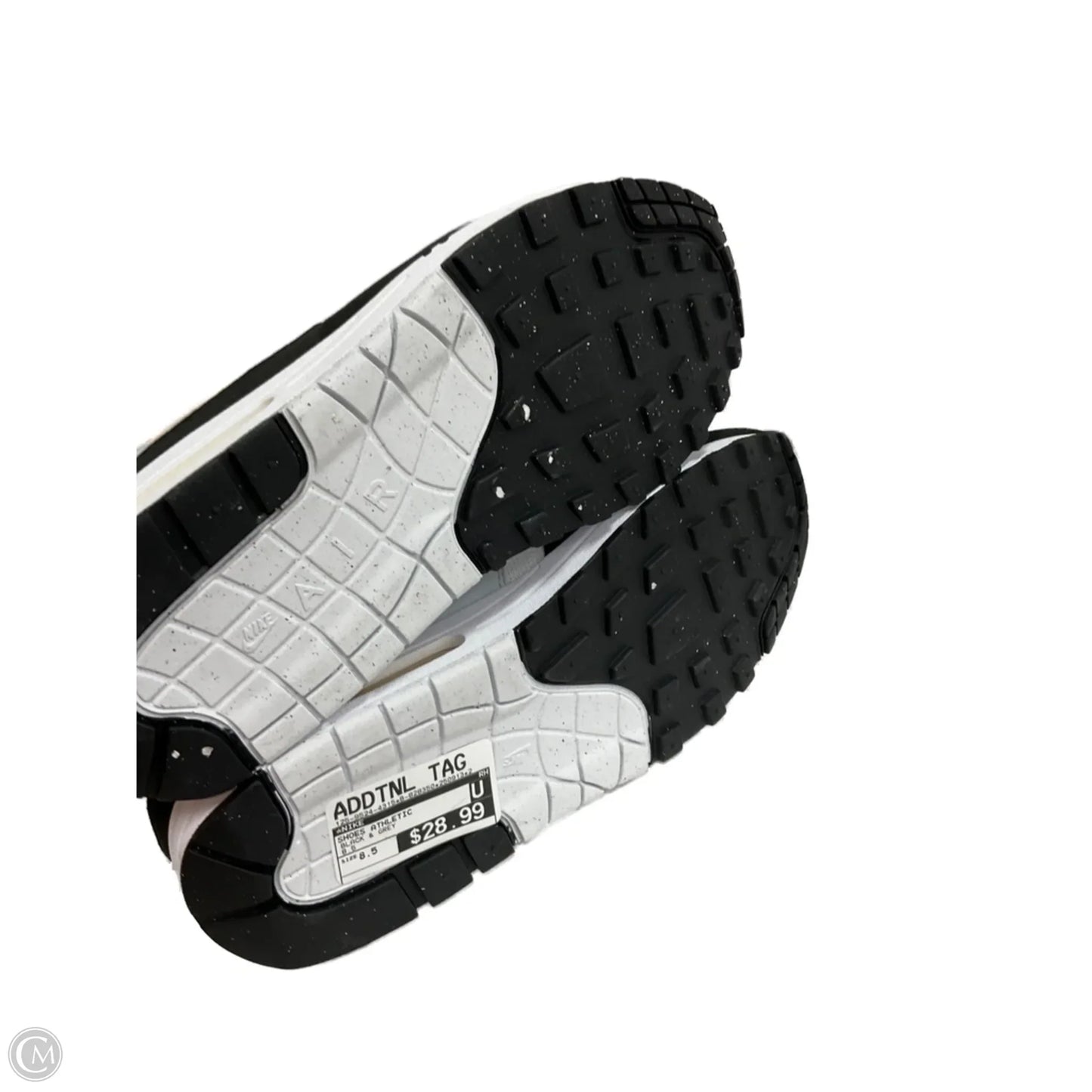Shoes Athletic By Nike In Black & Grey, Size: 8.5