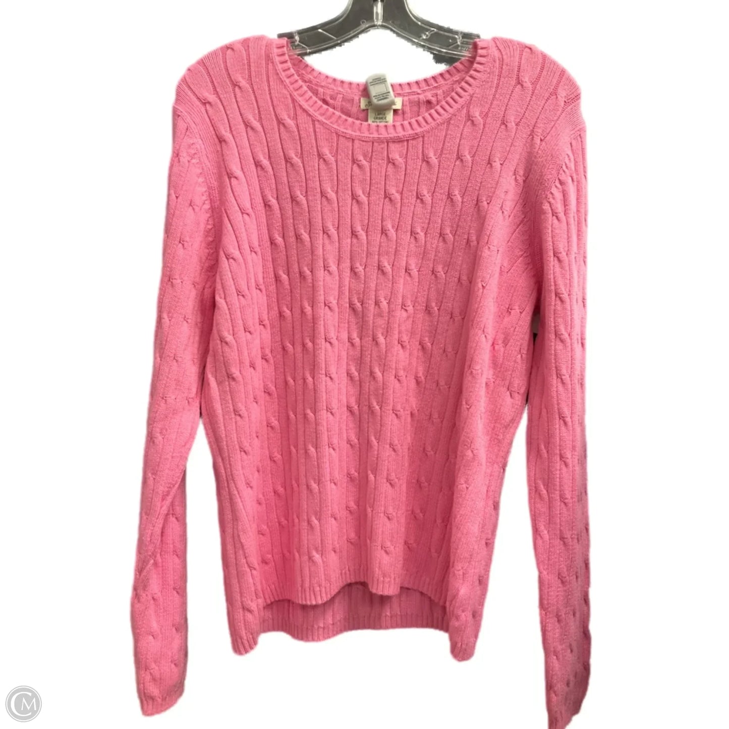 Sweater By St Johns Bay In Pink, Size: L