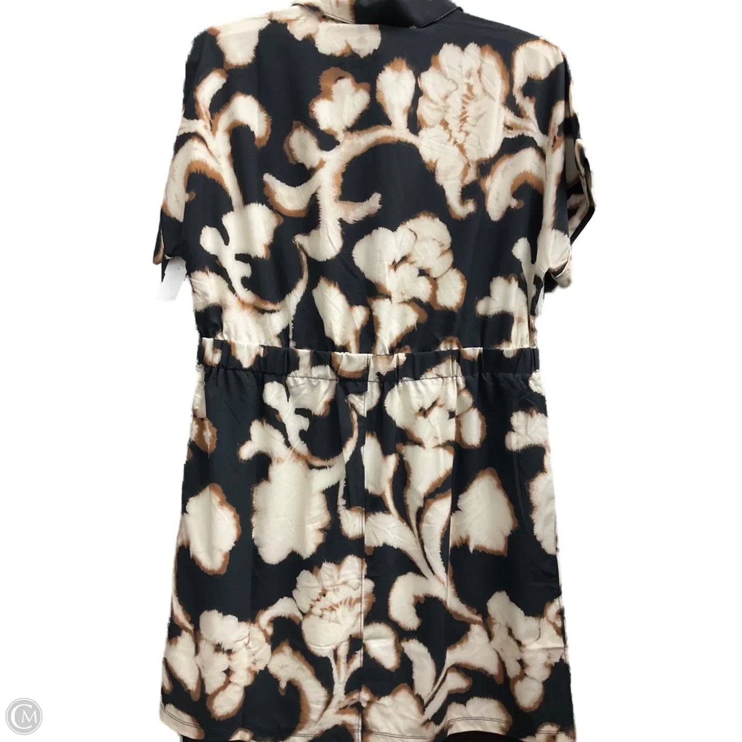 Athletic Dress By Talbots In Black & Cream, Size: Mp