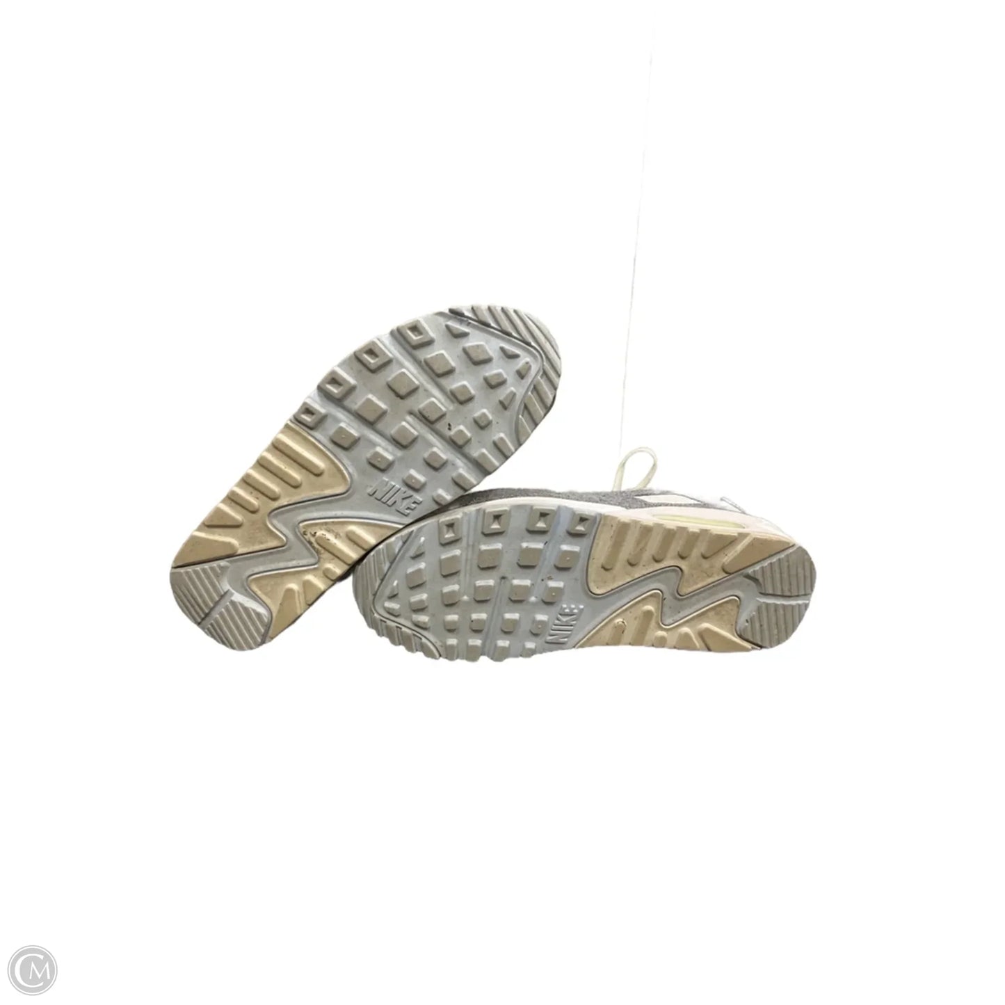 Shoes Athletic By Nike In Grey & White, Size: 8