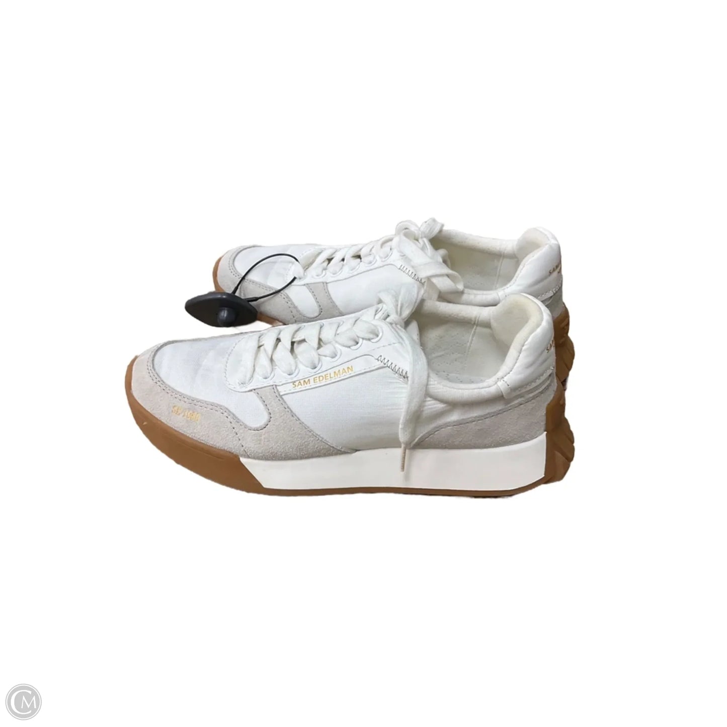 Shoes Athletic By Sam Edelman In Brown & White, Size: 9