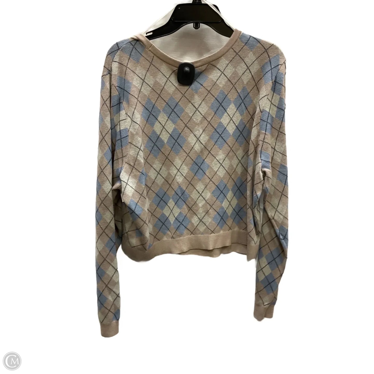 Cardigan By Torrid In Blue & Brown, Size: 2x