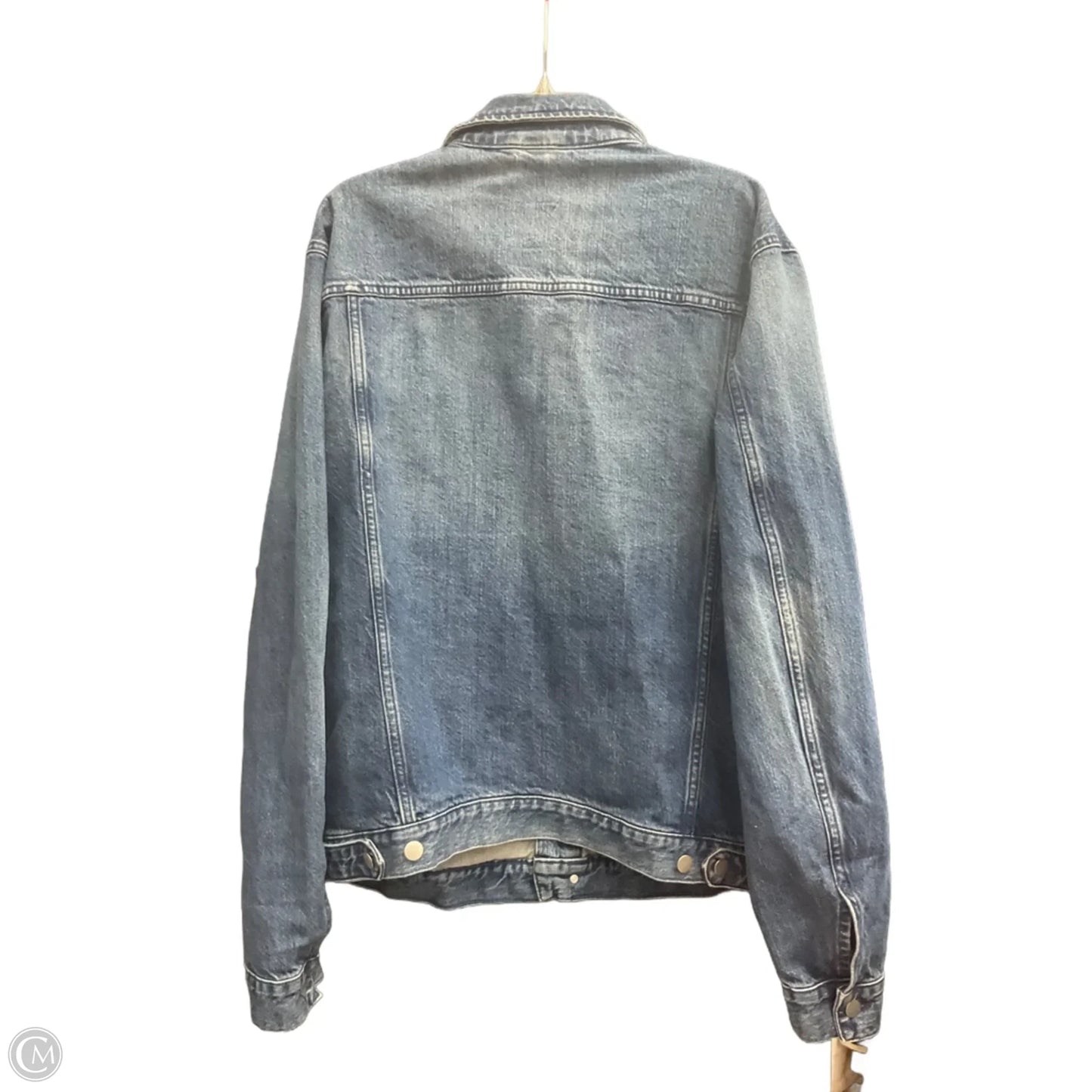 Jacket Denim By H&m In Blue Denim, Size: Xxl