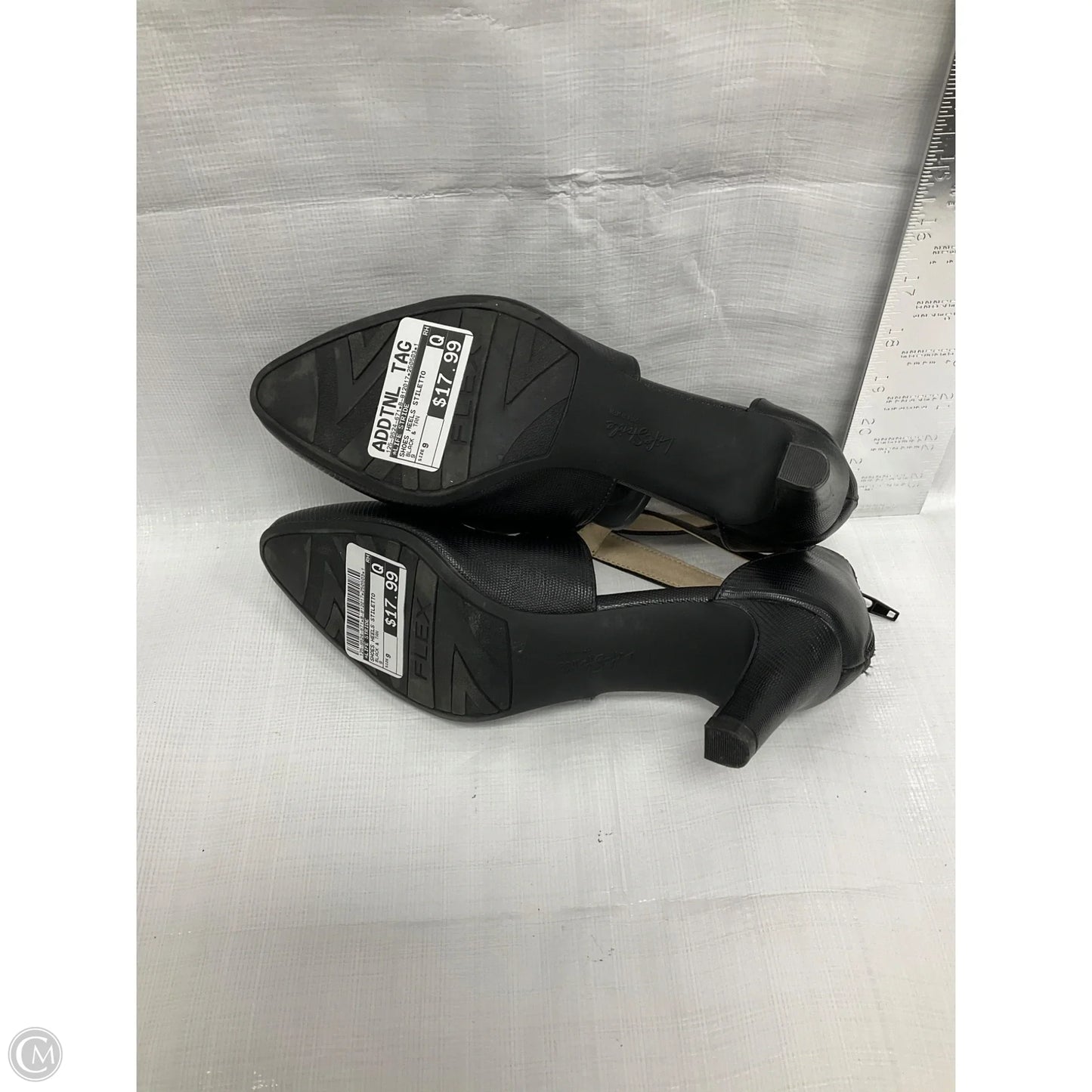 Shoes Heels Stiletto By Life Stride In Black & Tan, Size: 9