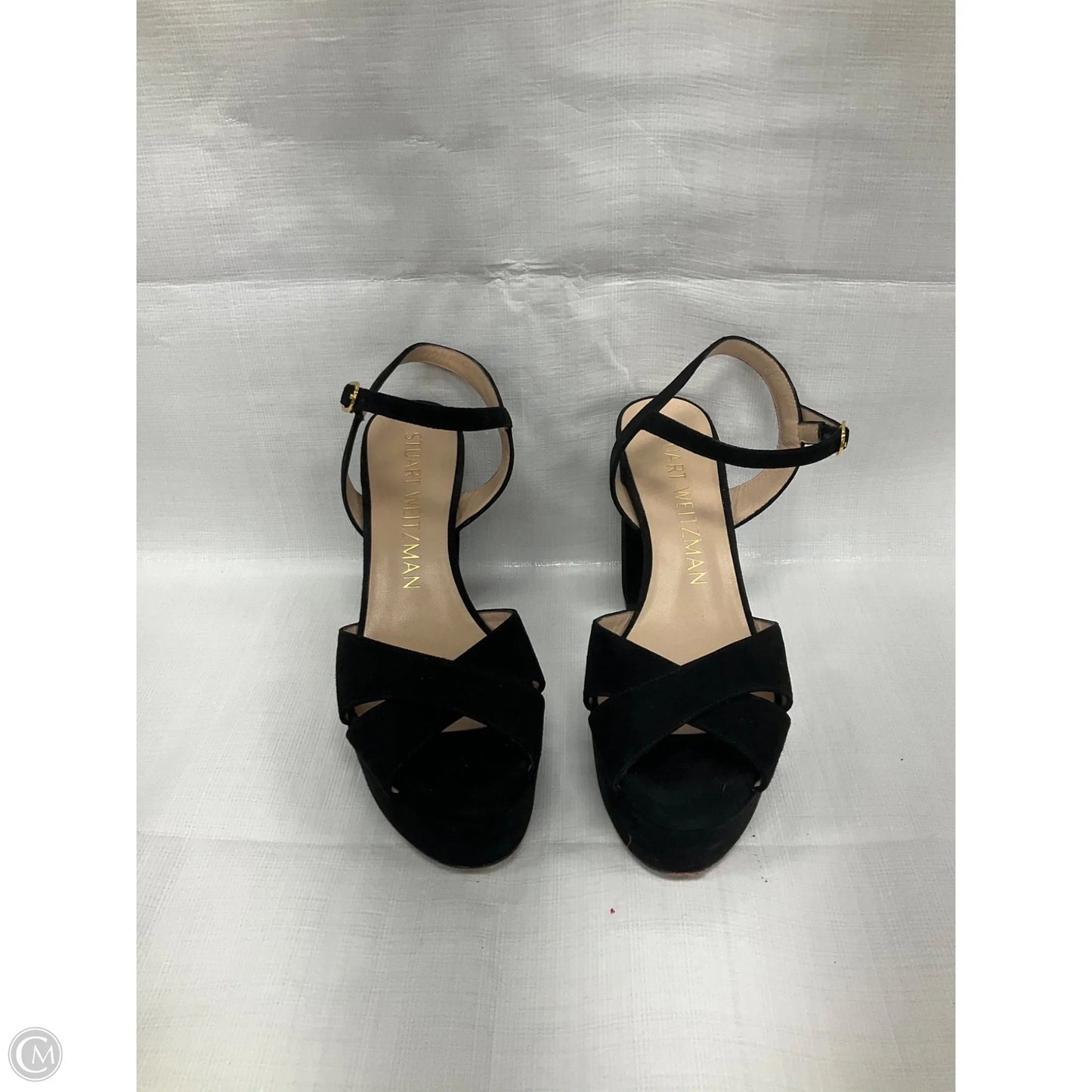 Shoes Designer By Stuart Weitzman In Black, Size: 7.5