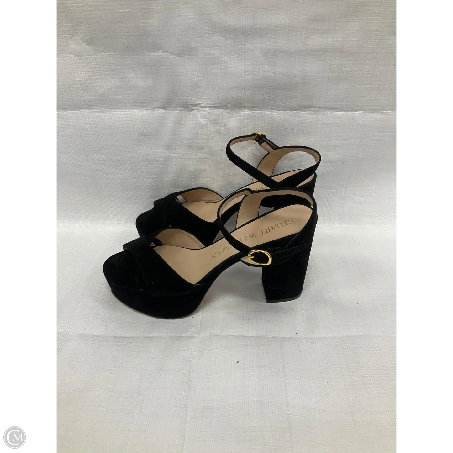 Shoes Designer By Stuart Weitzman In Black, Size: 7.5