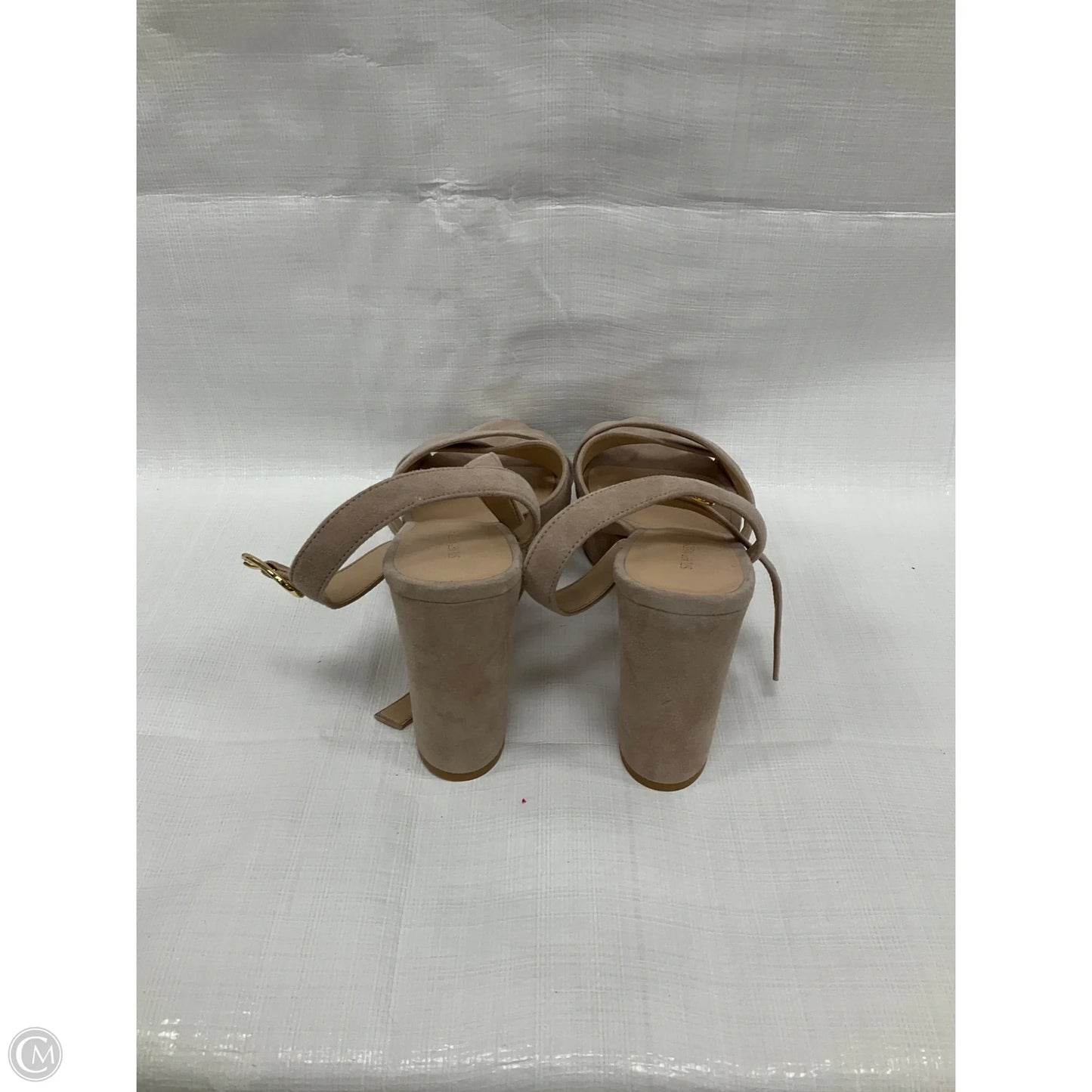 Shoes Designer By Stuart Weitzman In Beige, Size: 7.5