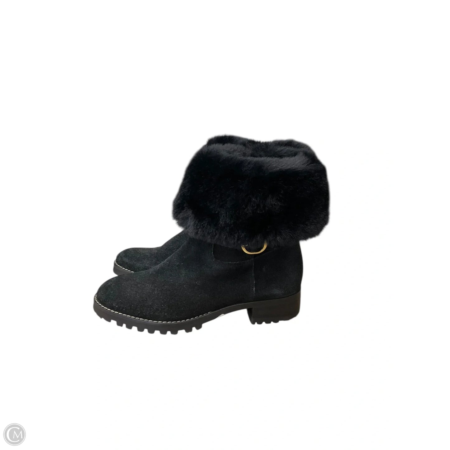 Boots Ankle Flats By Talbots In Black, Size: 7.5