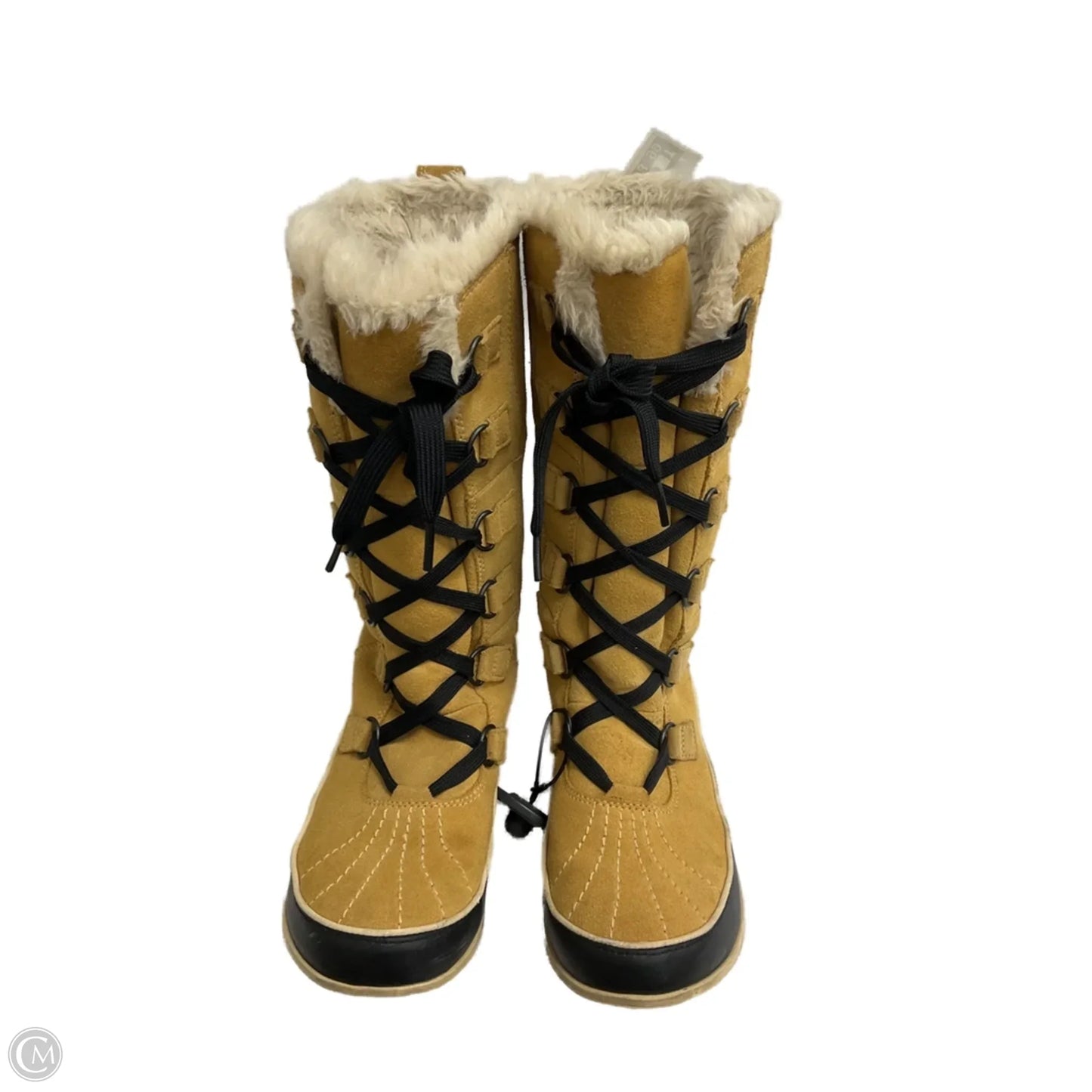 Boots Mid-calf Flats By Sorel In Yellow, Size: 8.5