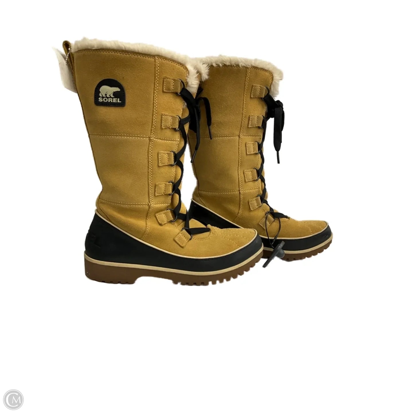 Boots Mid-calf Flats By Sorel In Yellow, Size: 8.5