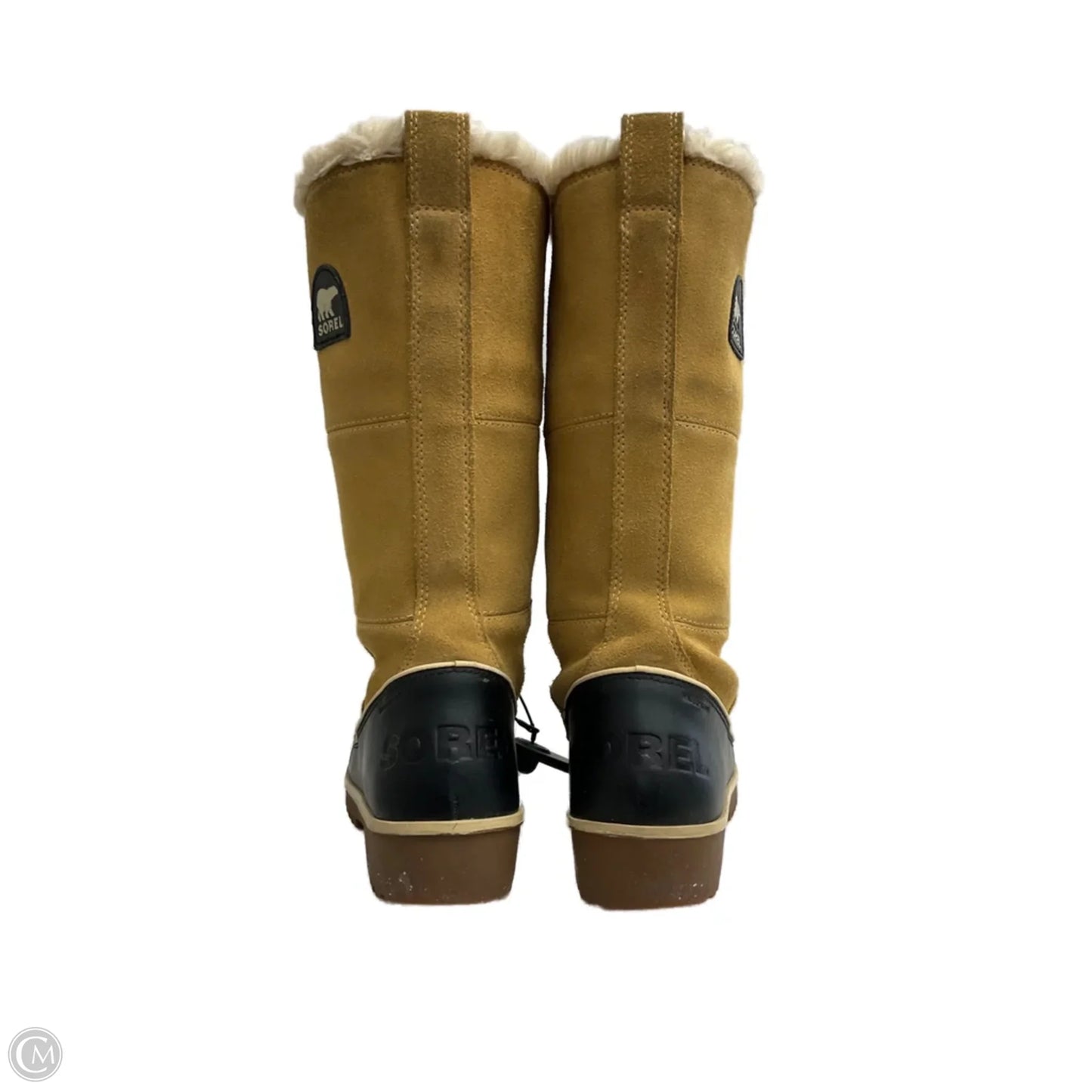 Boots Mid-calf Flats By Sorel In Yellow, Size: 8.5