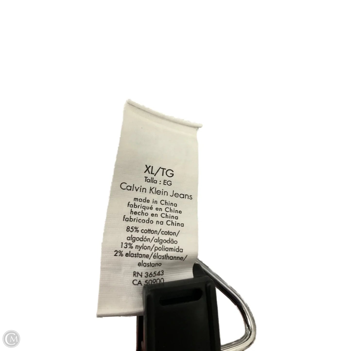 Cardigan By Calvin Klein In Grey, Size: Xl