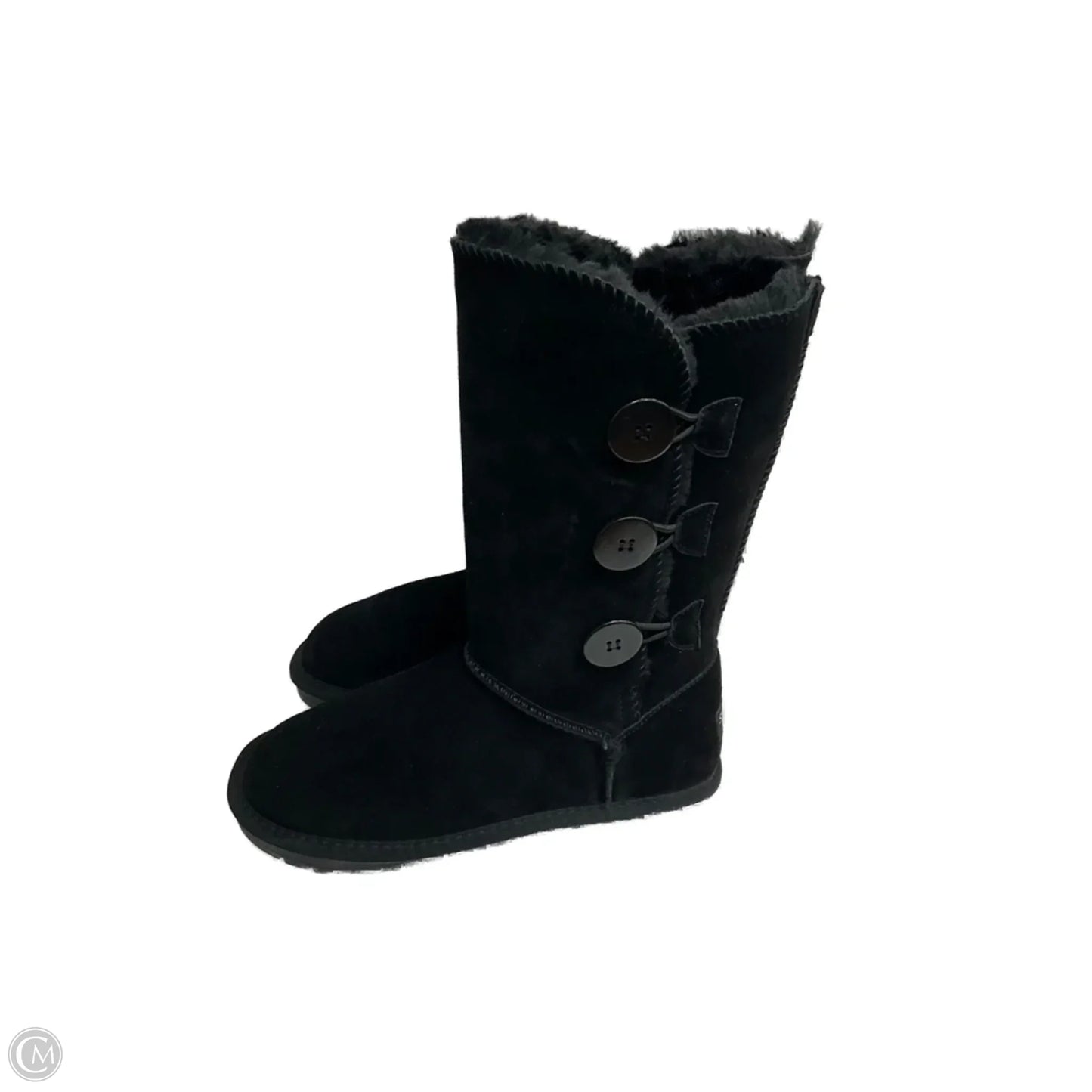 Boots Designer By Ugg In Black, Size: 7