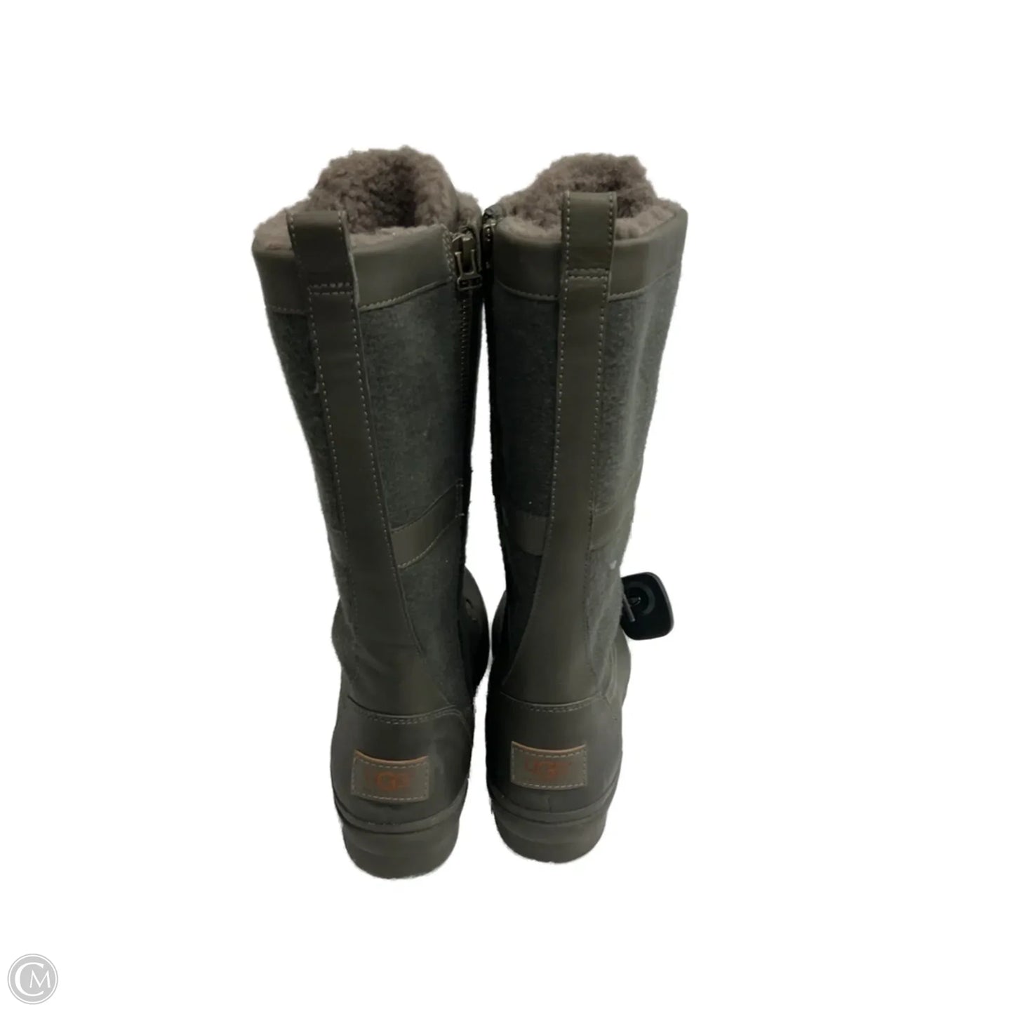 Boots Designer By Ugg In Green, Size: 8