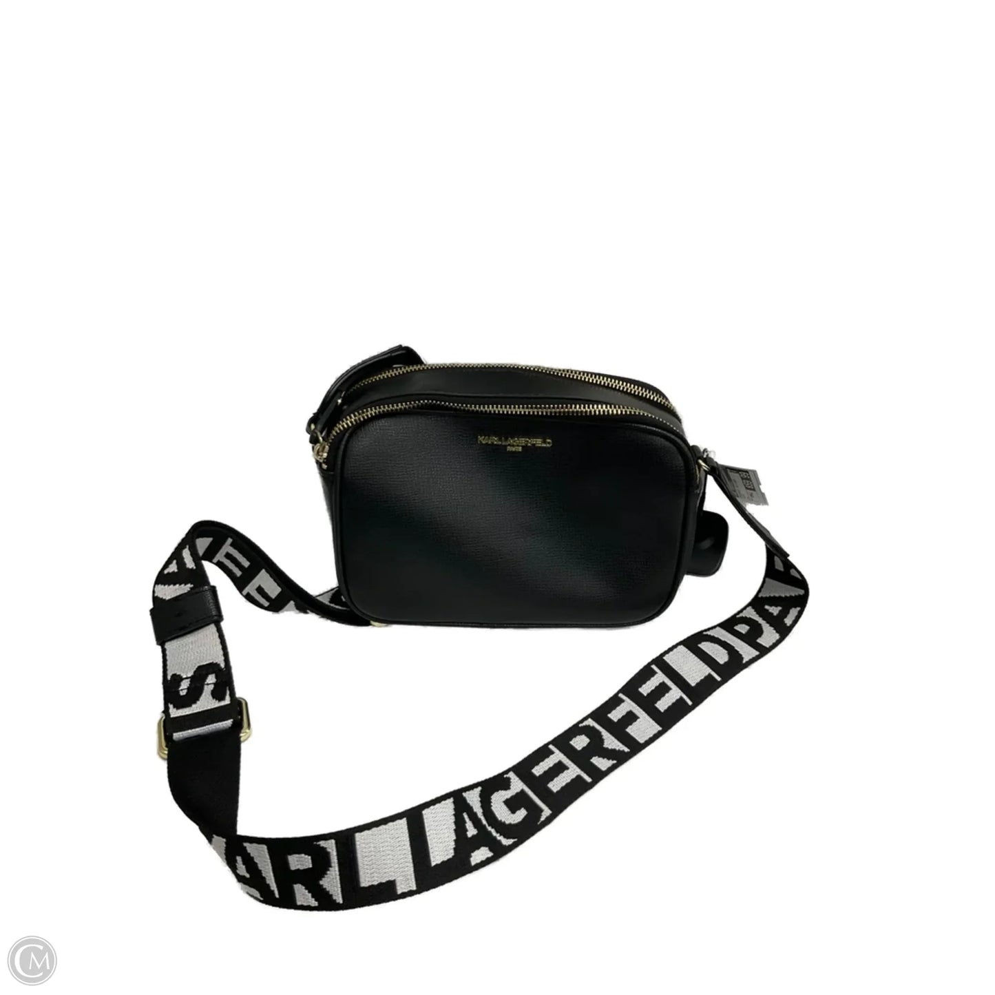 Crossbody Designer By Karl Lagerfeld, Size: Small