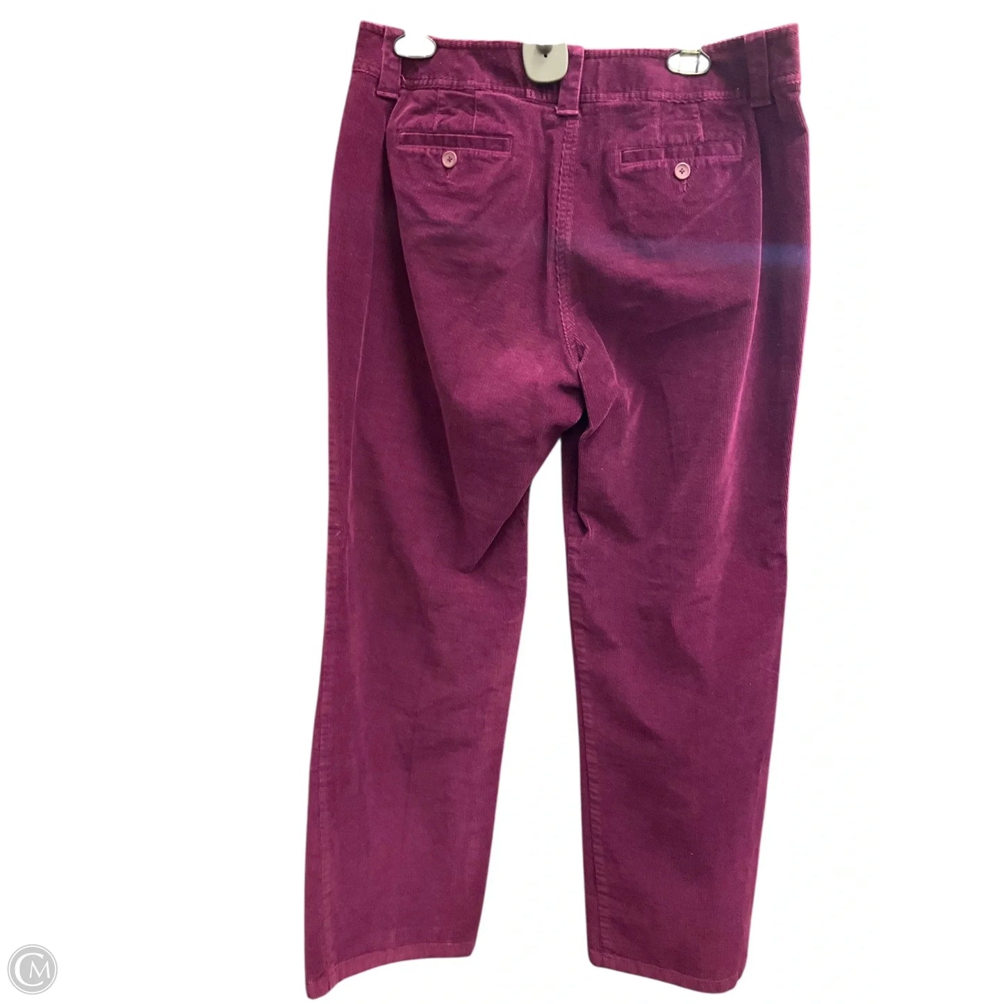 Pants Corduroy By Talbots In Purple, Size: 14