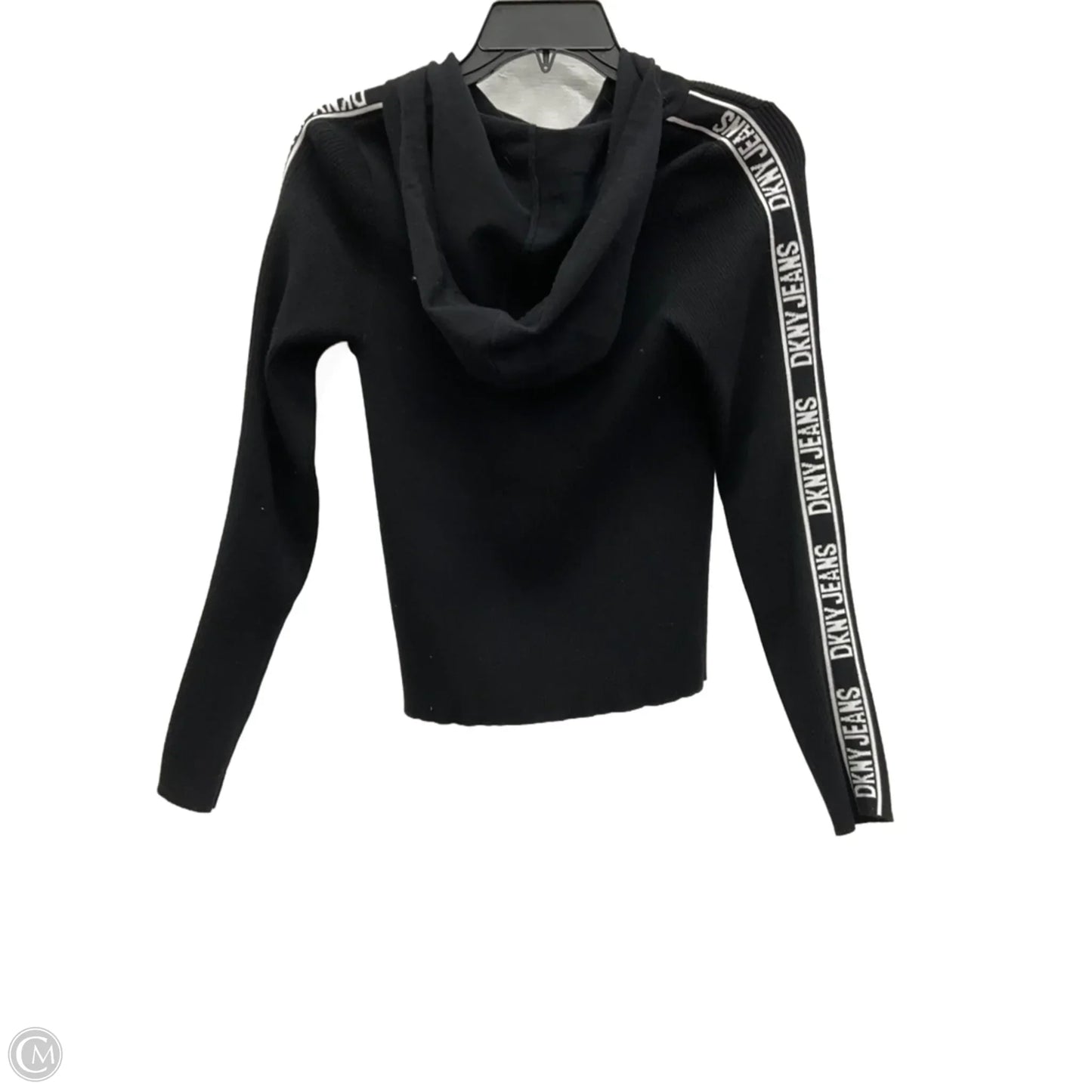 Athletic Jacket By Dkny In Black, Size: M