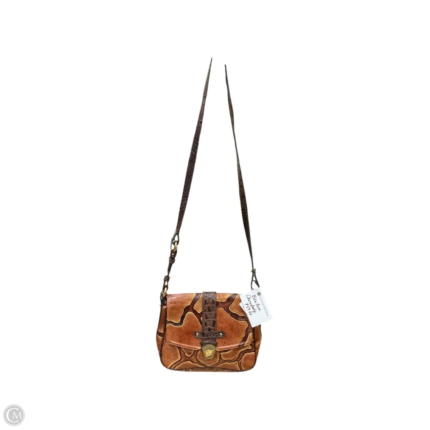 Crossbody Designer By Brahmin, Size: Medium