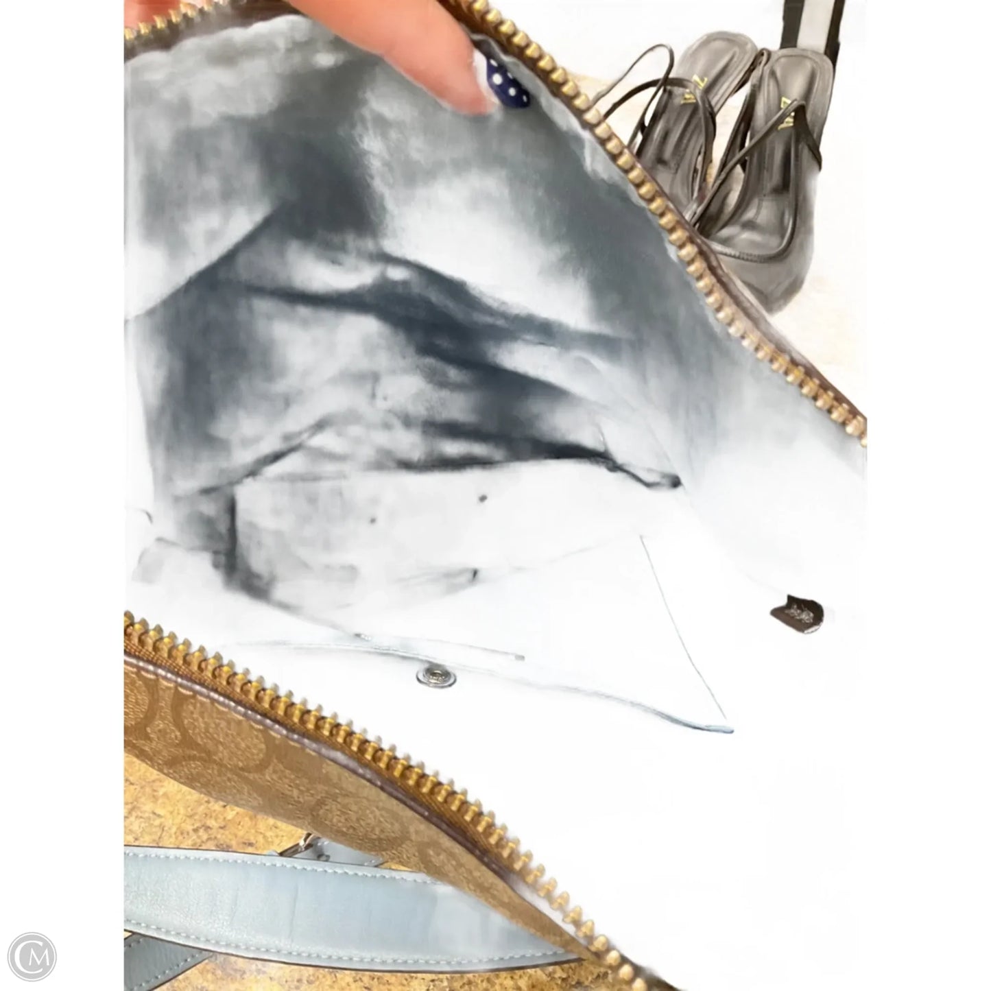 Crossbody Designer By Coach, Size: Large