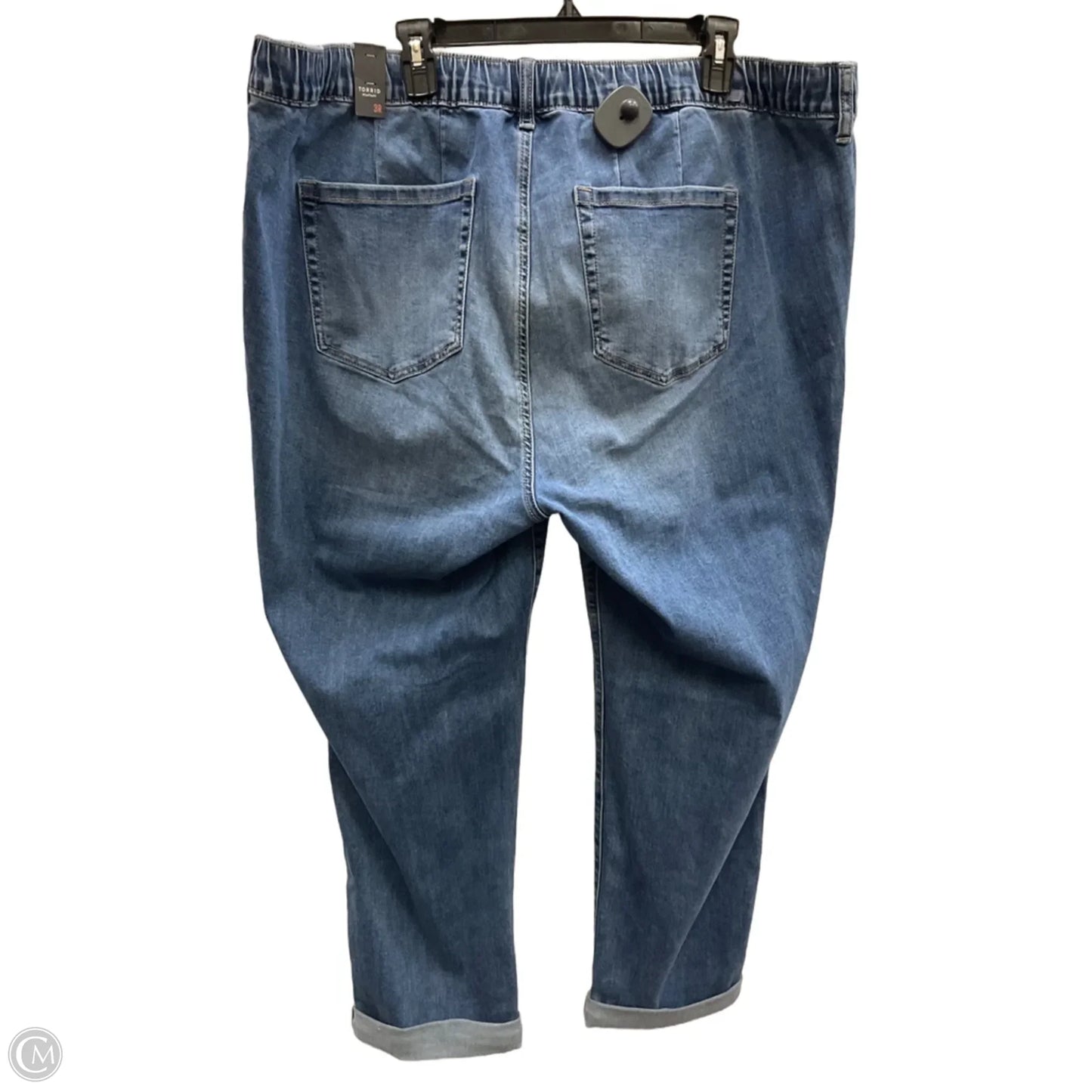 Jeans Boyfriend By Torrid In Blue Denim, Size: 3x