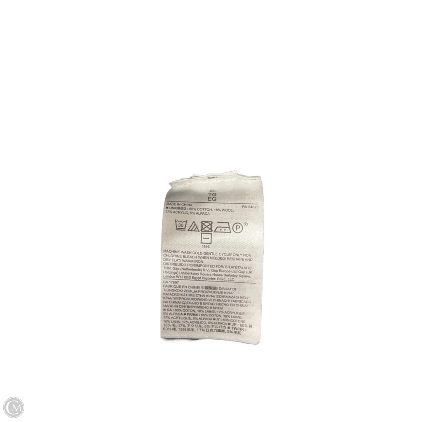 Sweater By Banana Republic In Black, Size: Xl