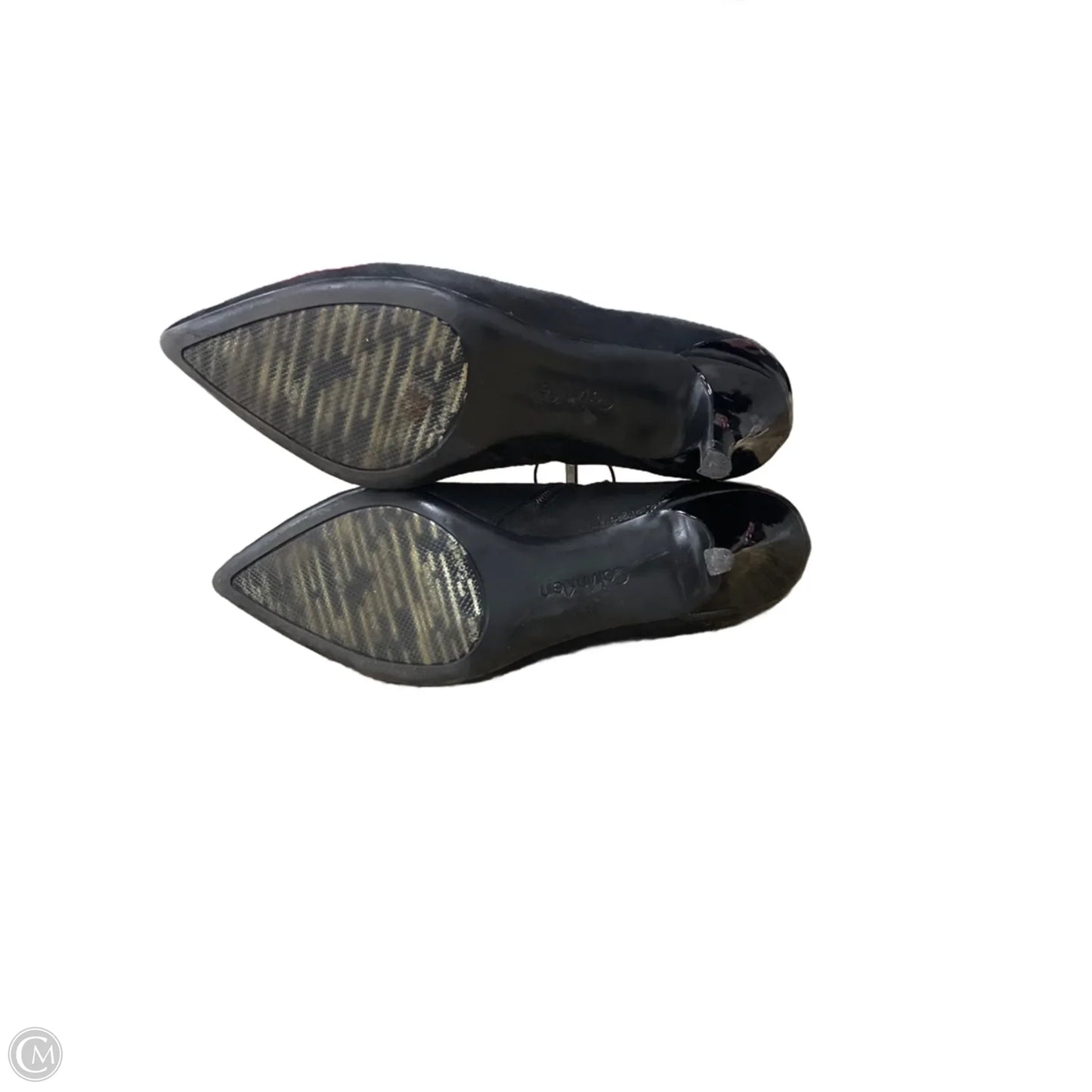 Boots Ankle Heels By Calvin Klein In Black, Size: 9
