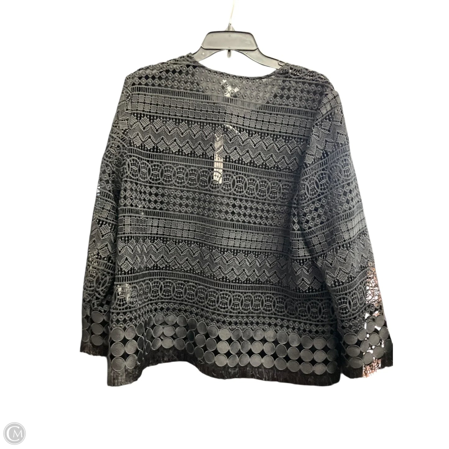 Cardigan By Chicos In Black, Size: L