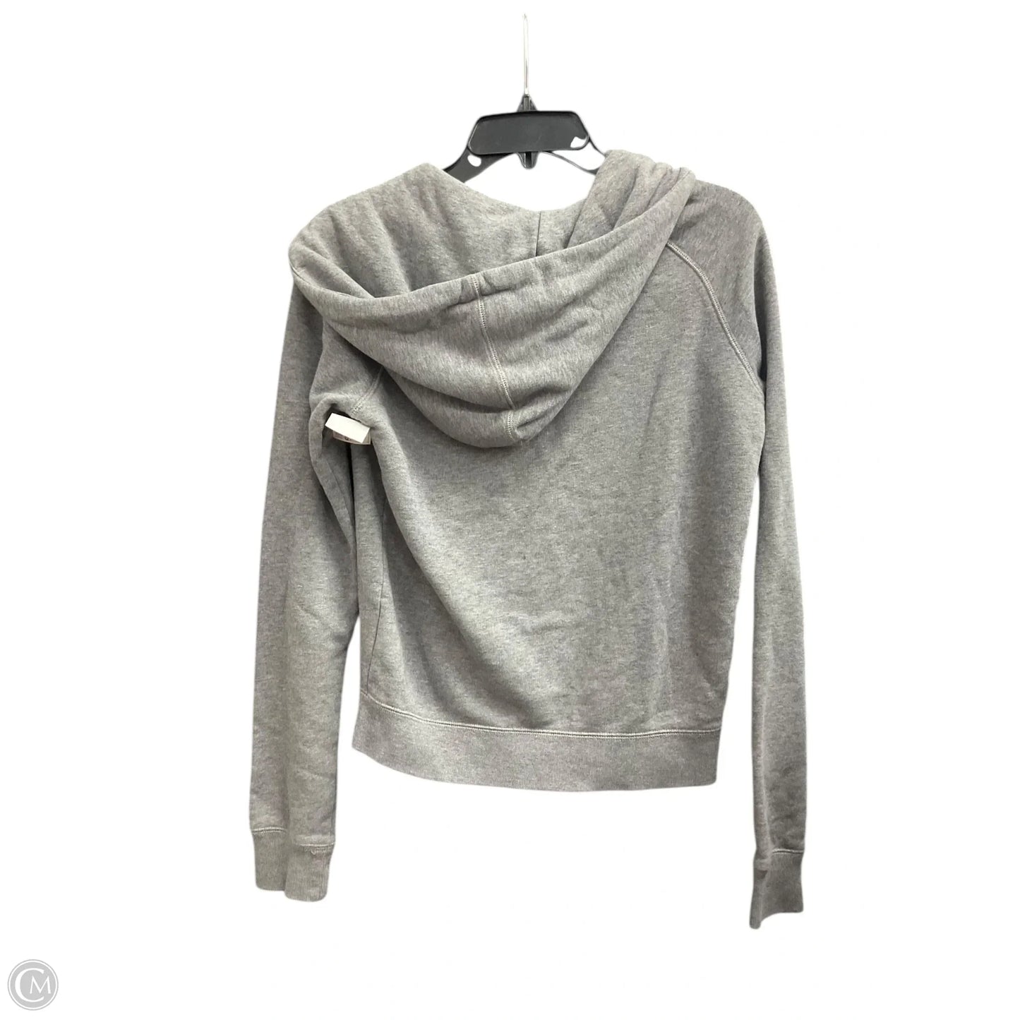 Athletic Jacket By Nike In Grey, Size: Xs