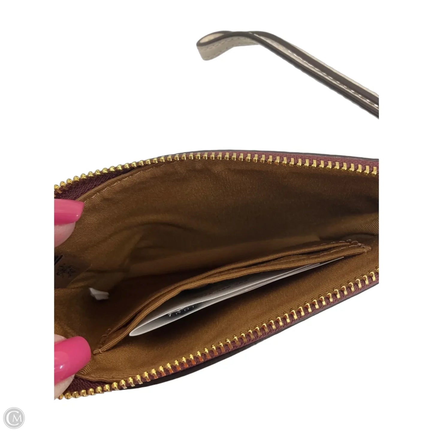 Wristlet Designer By Coach, Size: Medium