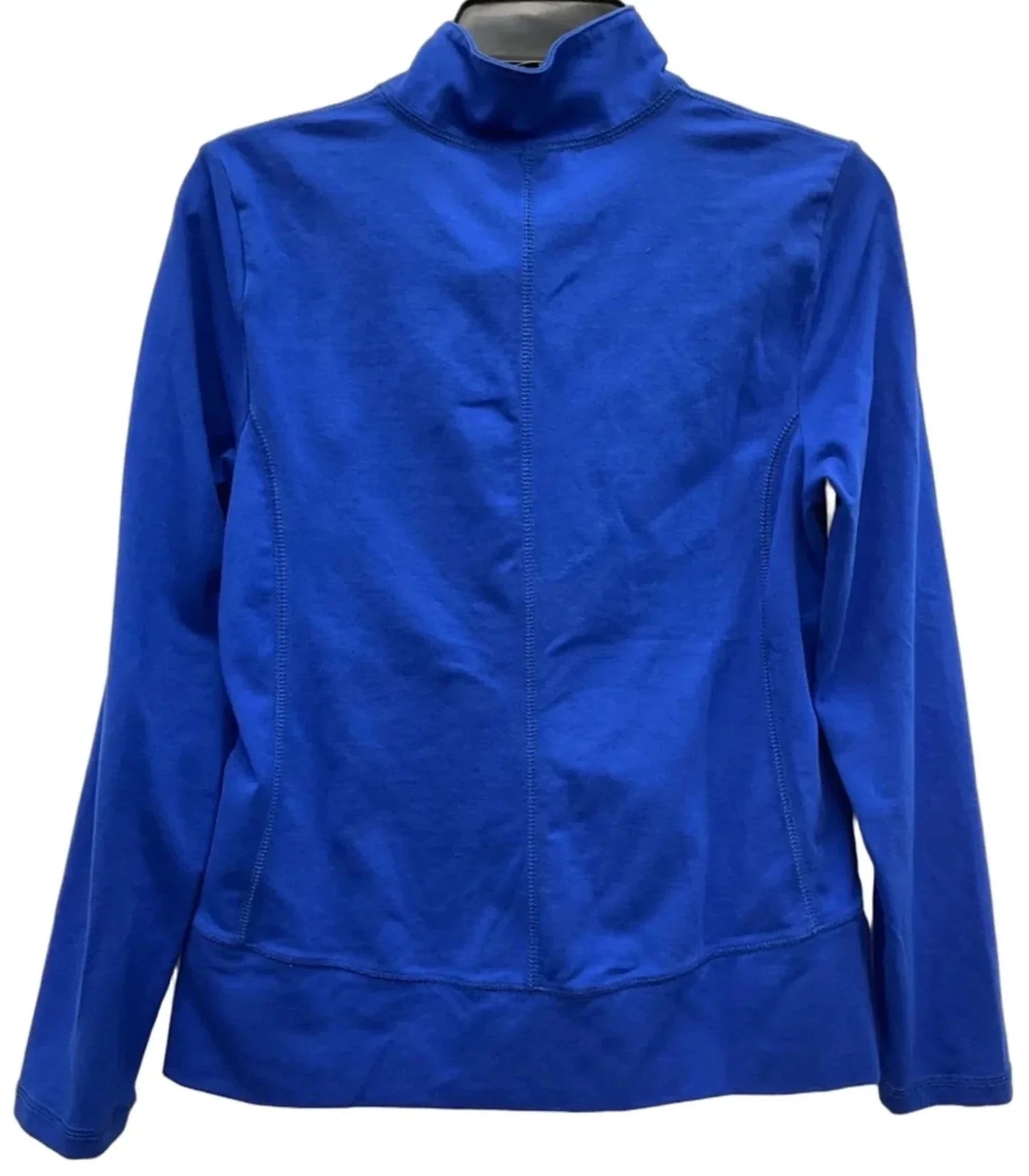 Athletic Jacket By Talbots In Blue, Size: S