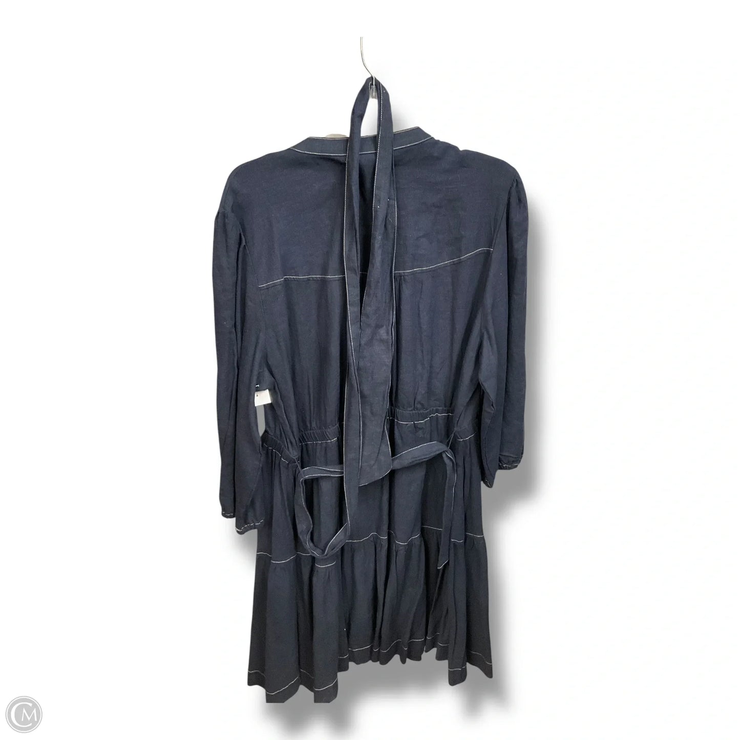 Dress Casual Midi By Sonoma In Blue, Size: Xxl