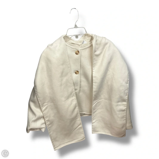 Coat Other By Abercrombie And Fitch In Cream, Size: L