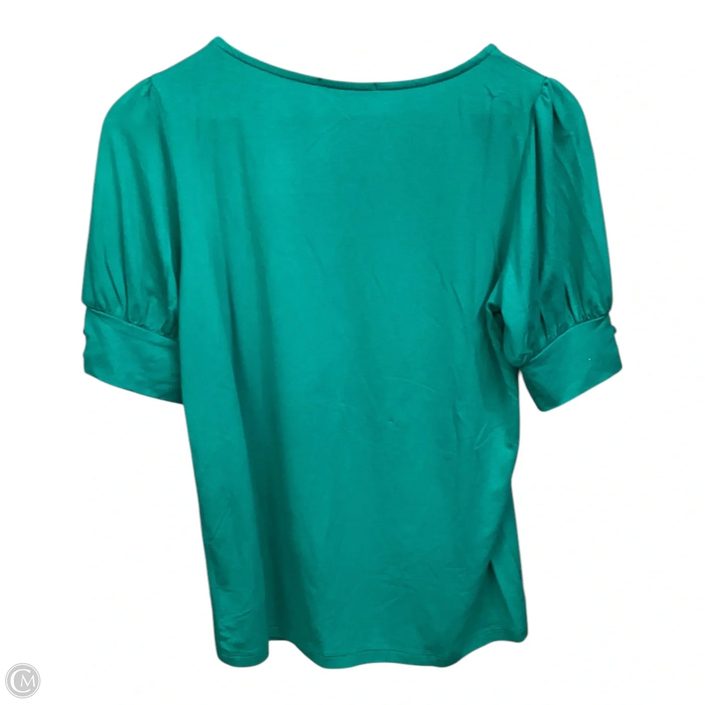 Top Short Sleeve By Staccato In Green, Size: S