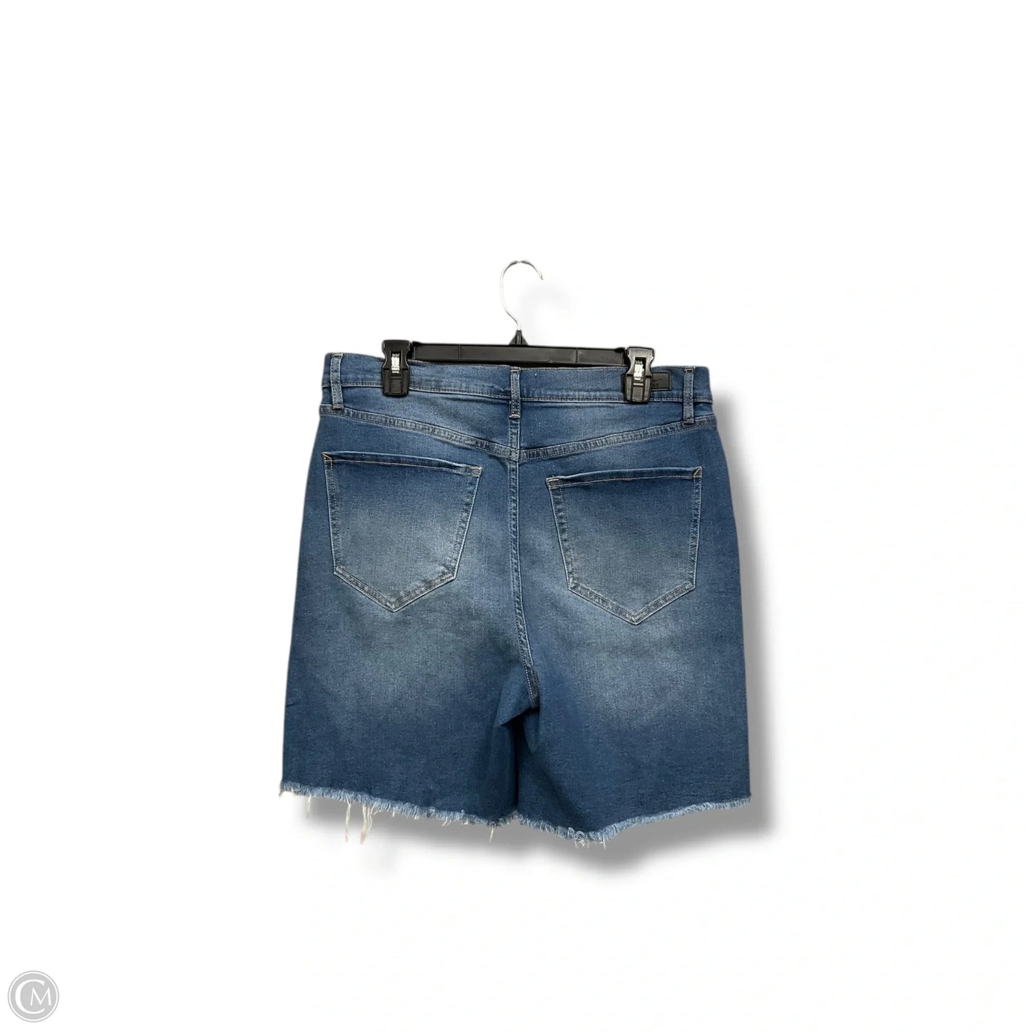 Shorts By Nicole By Nicole Miller In Blue Denim, Size: L