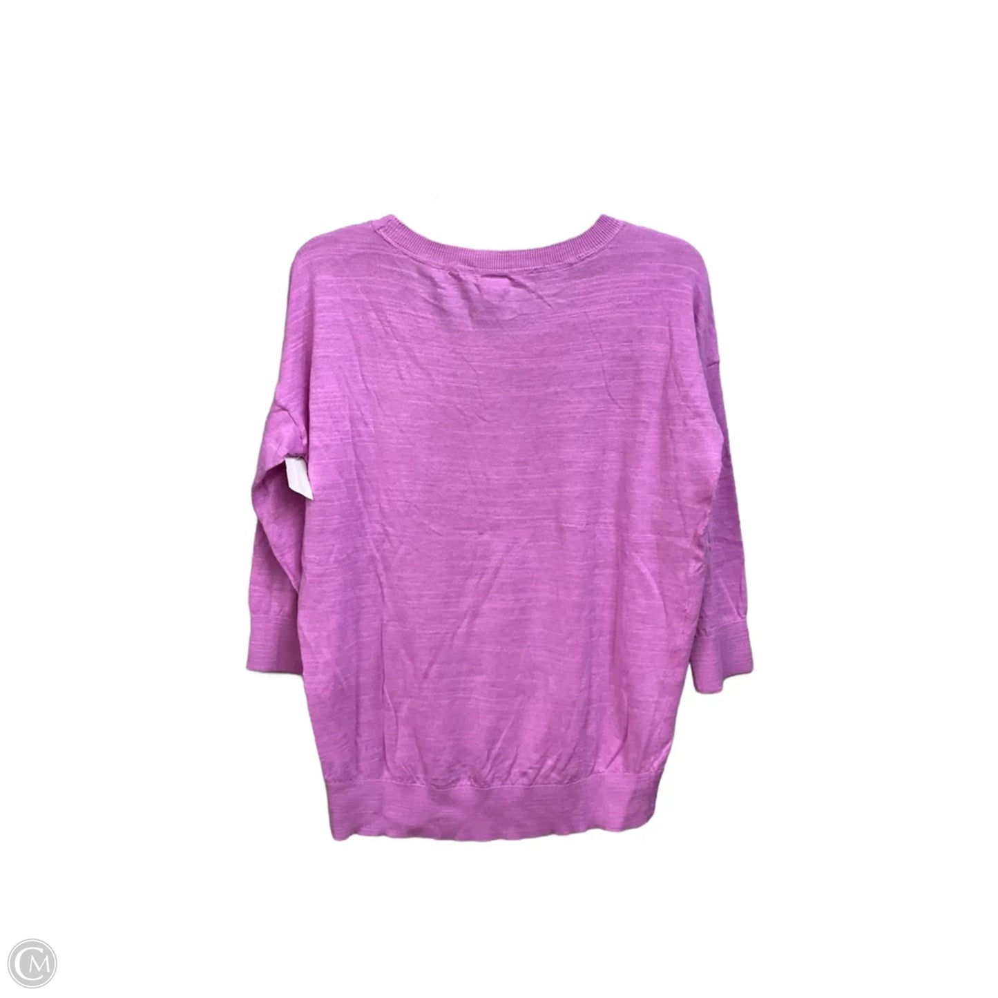 Top 3/4 Sleeve By Jcp In Purple, Size: L