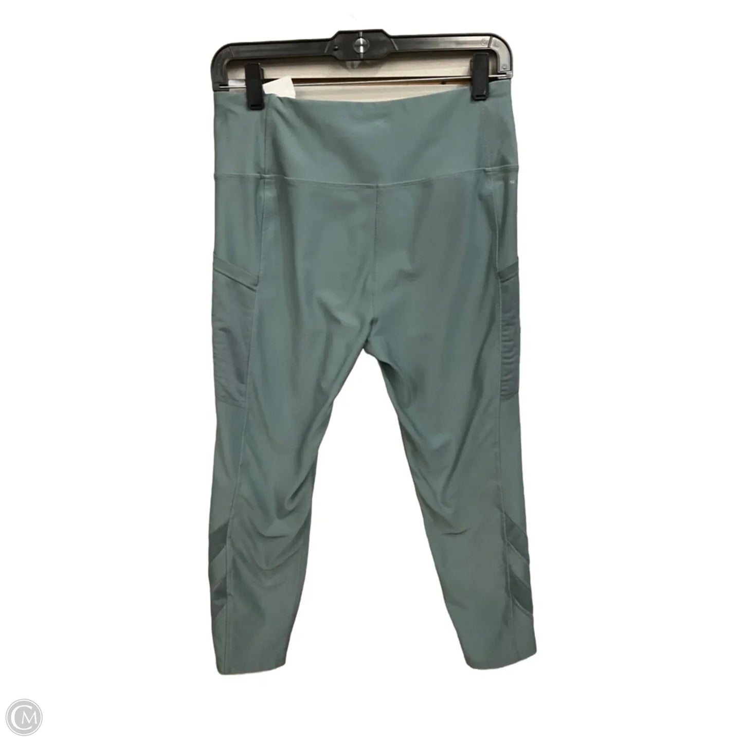 Athletic Leggings By Mondetta In Green, Size: M