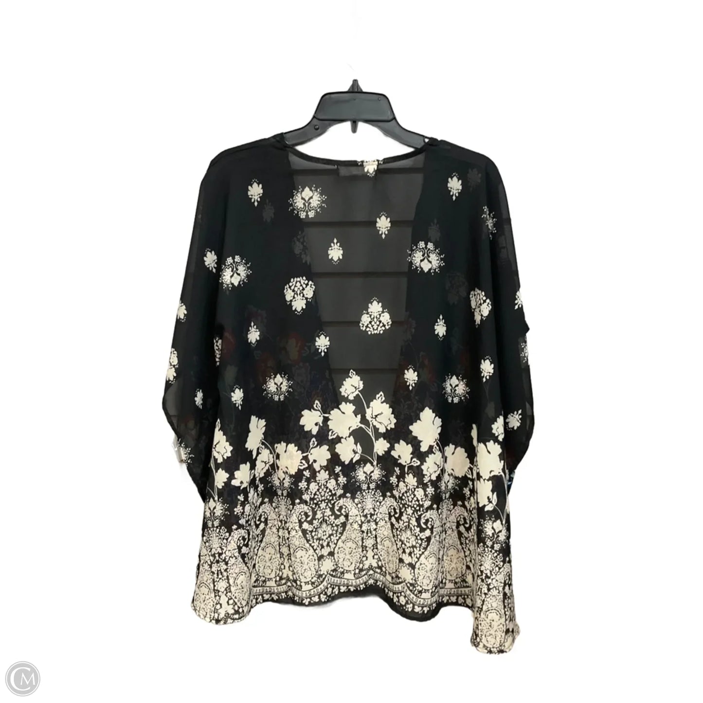 Kimono By Love Tree In Floral Print, Size: L