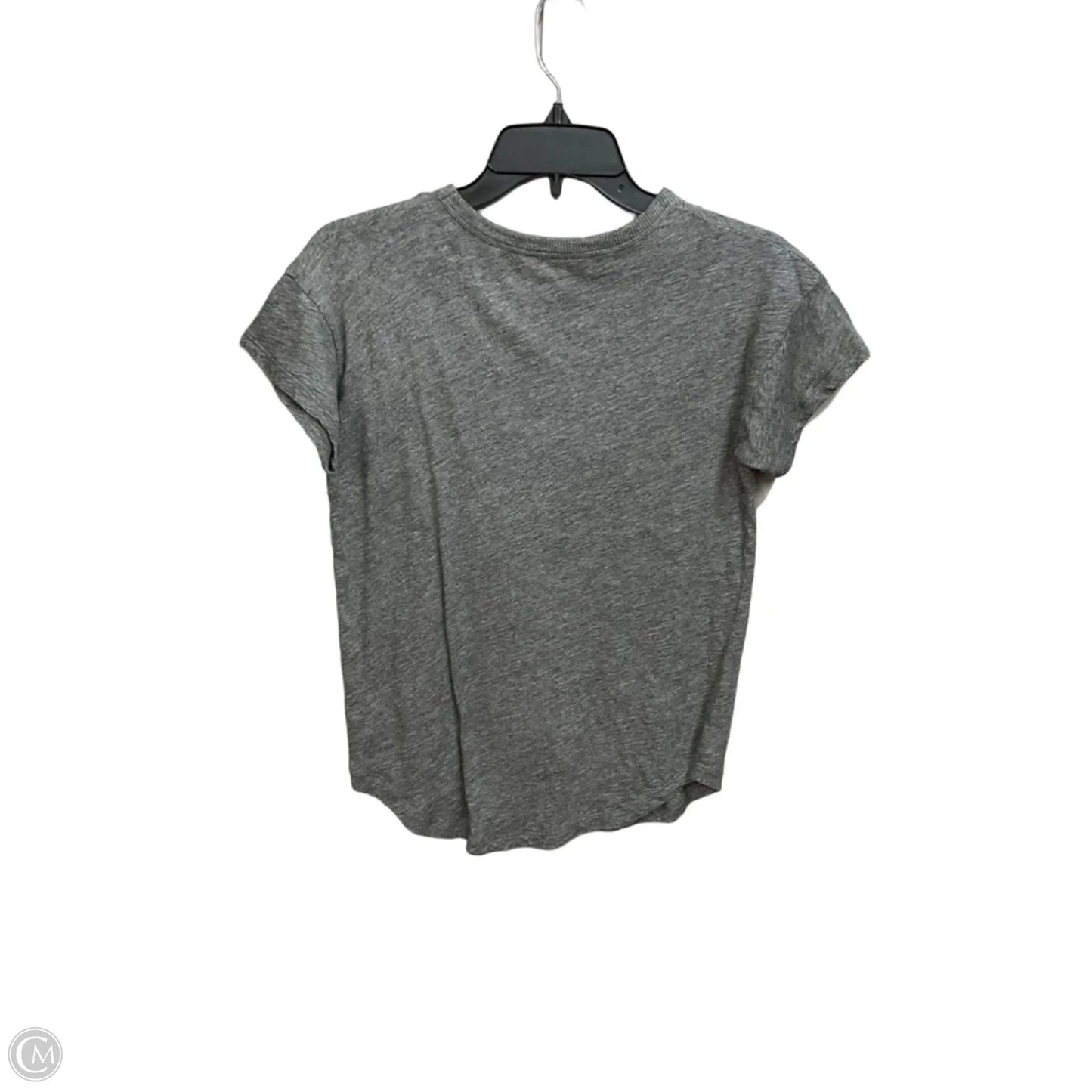 Top Short Sleeve Basic By Madewell In Grey, Size: Xs
